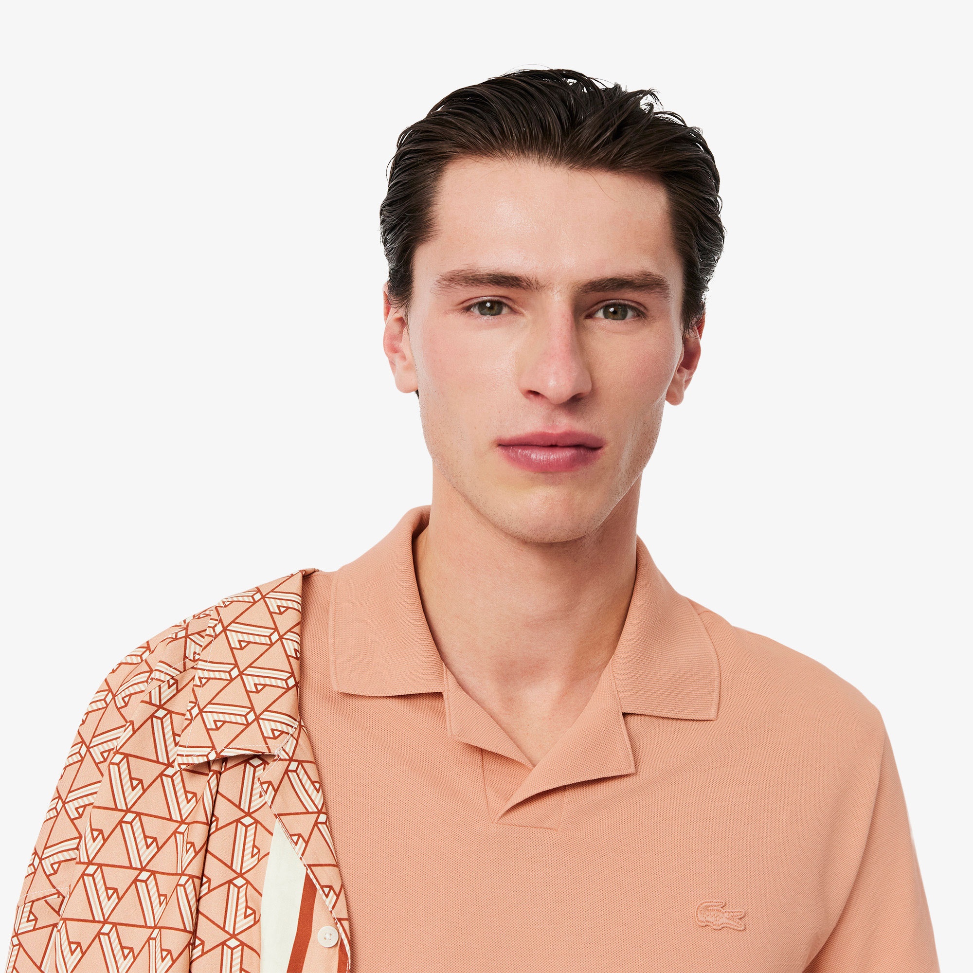 Lacoste Paris Erkek Classic Fit Pembe Polo