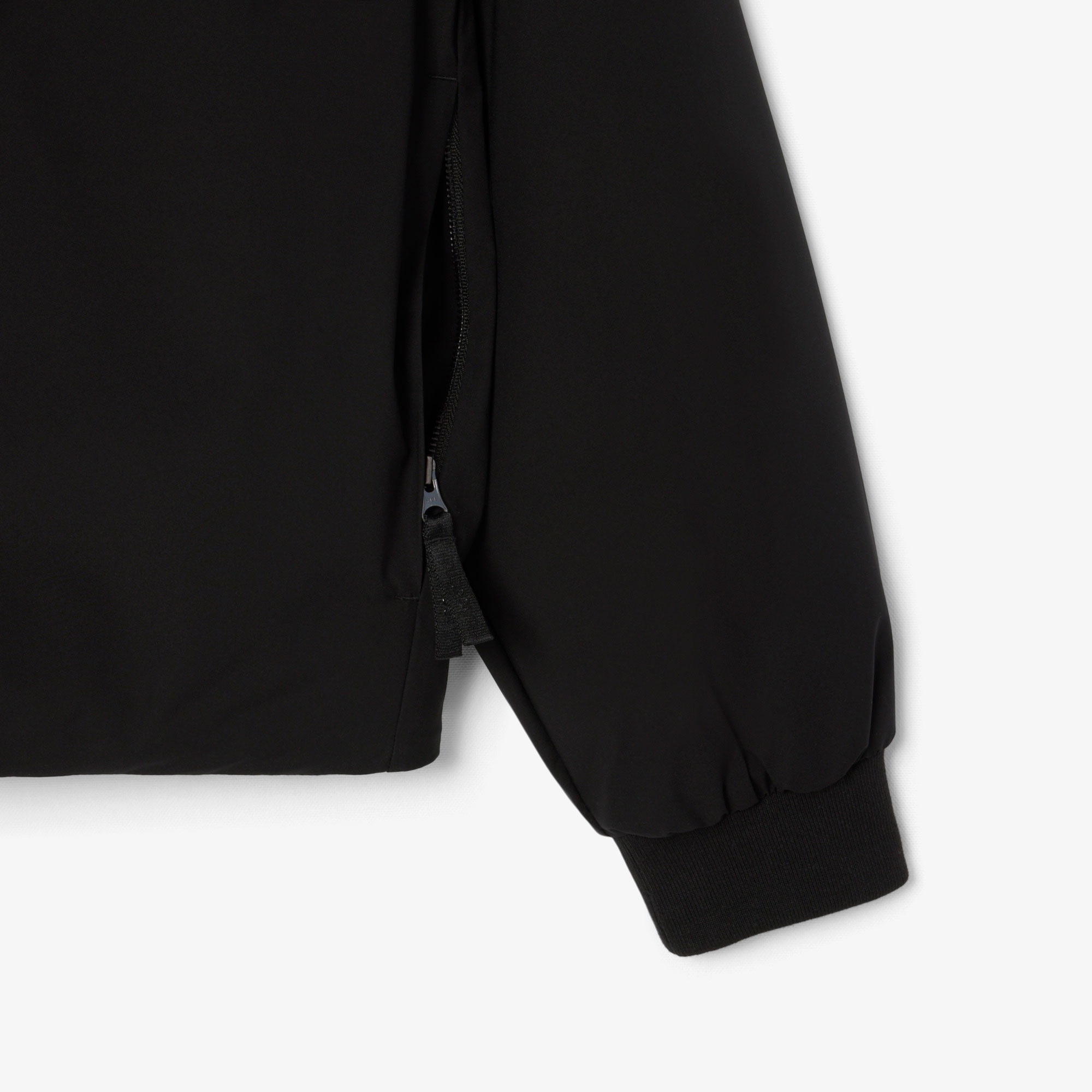 Lacoste Erkek Hakim Yaka Siyah Bomber Ceket