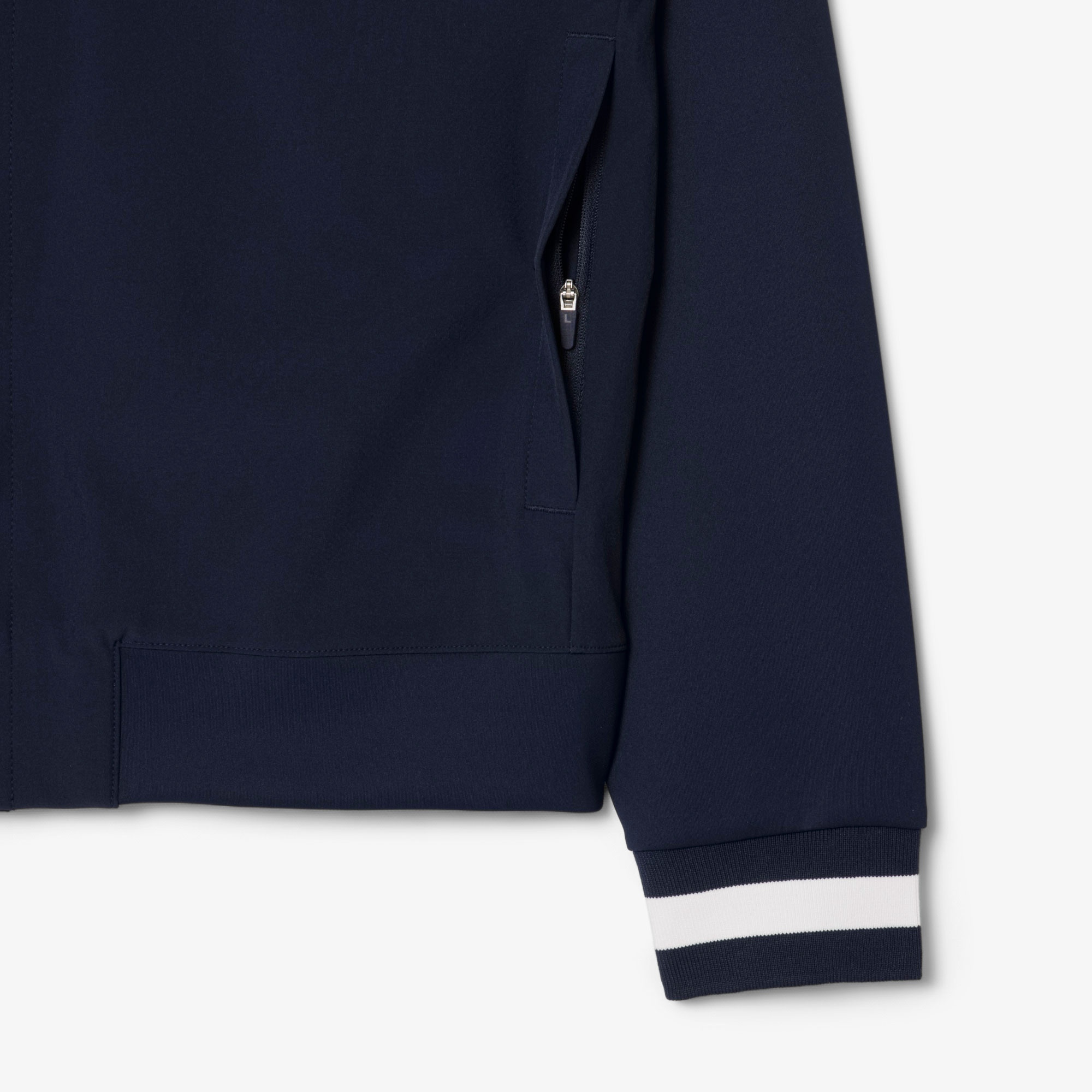 Lacoste Erkek Hakim Yaka Baskılı Lacivert Ceket