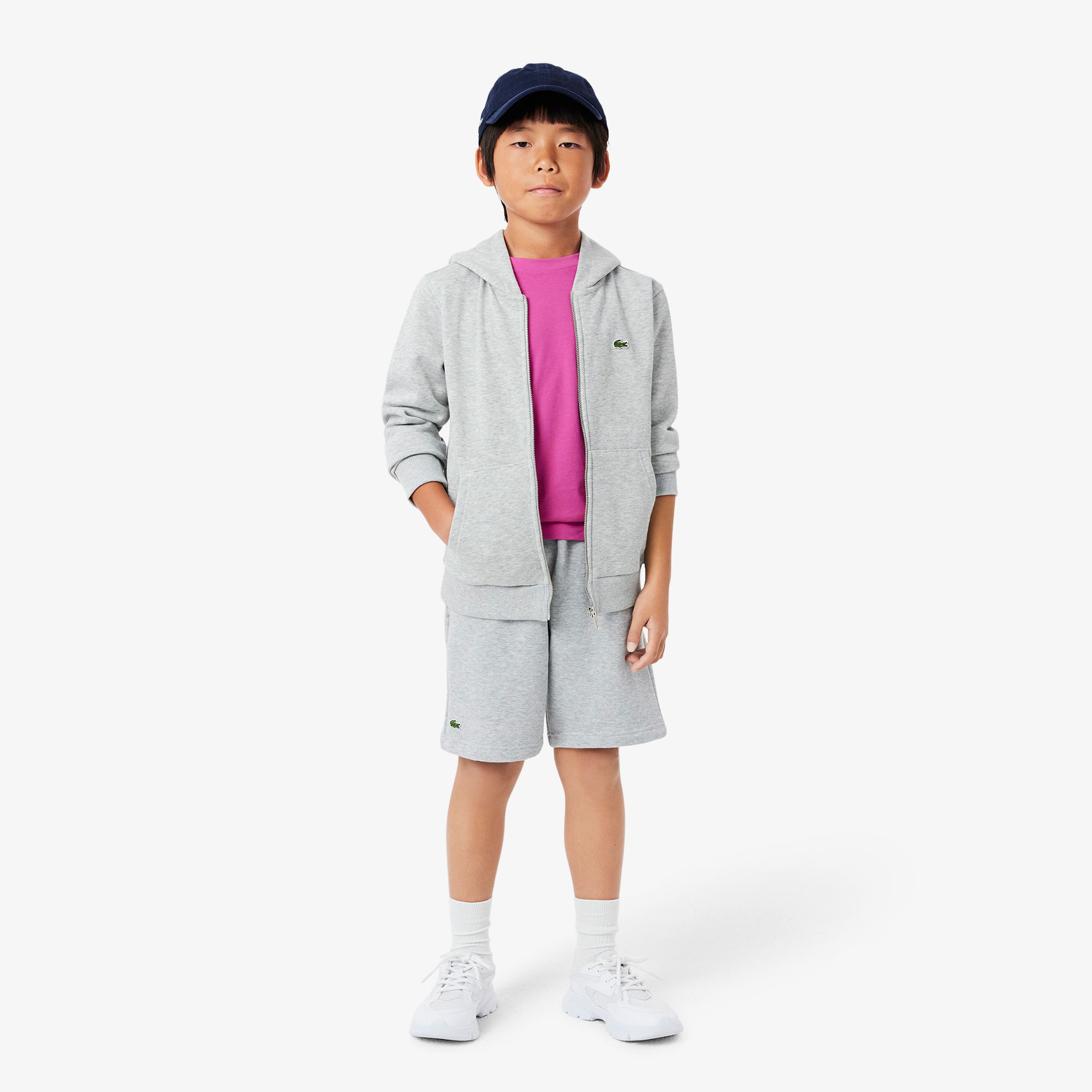 Çocuk Bisiklet Yaka Pembe T-Shirt