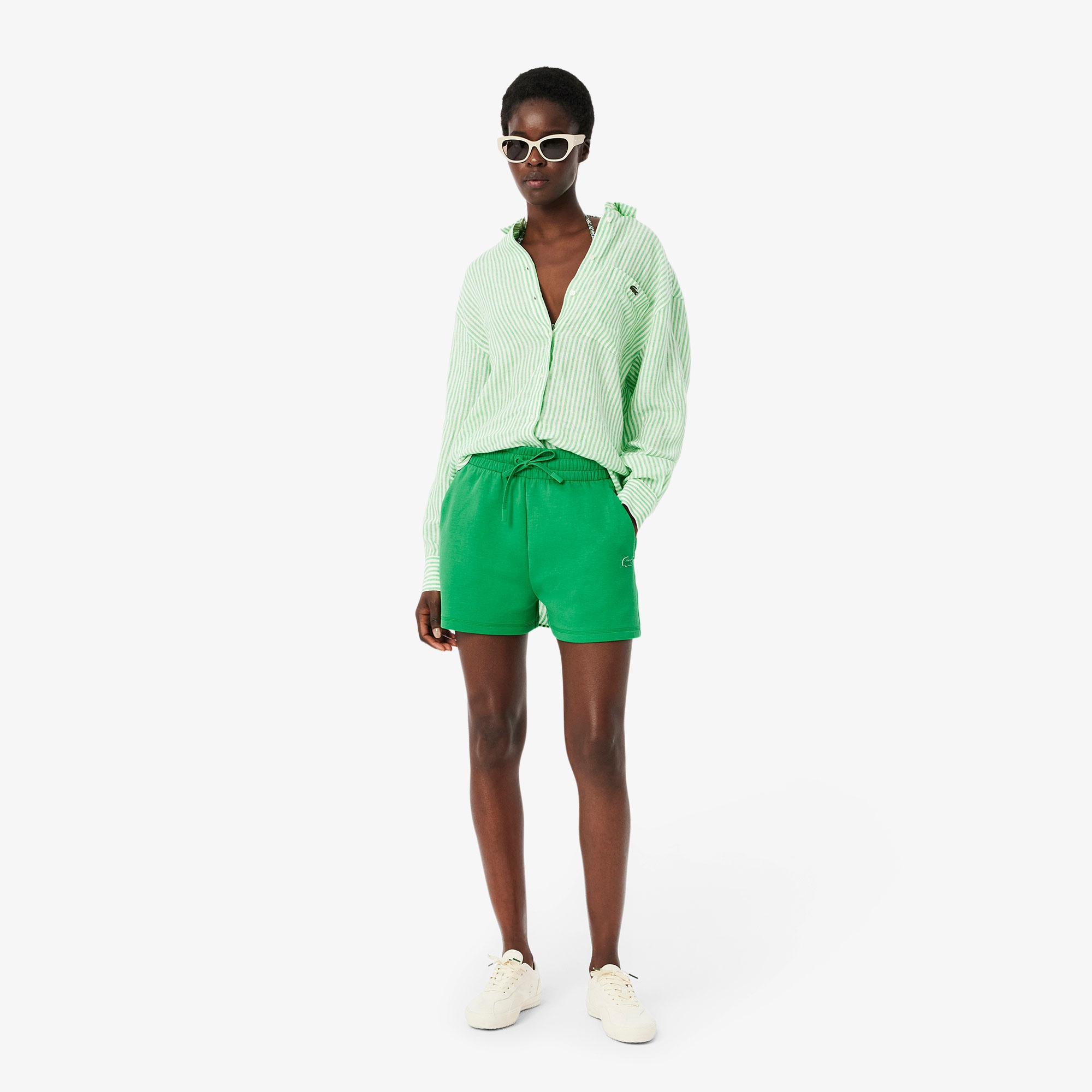 Lacoste Kadın Yeşil Şort