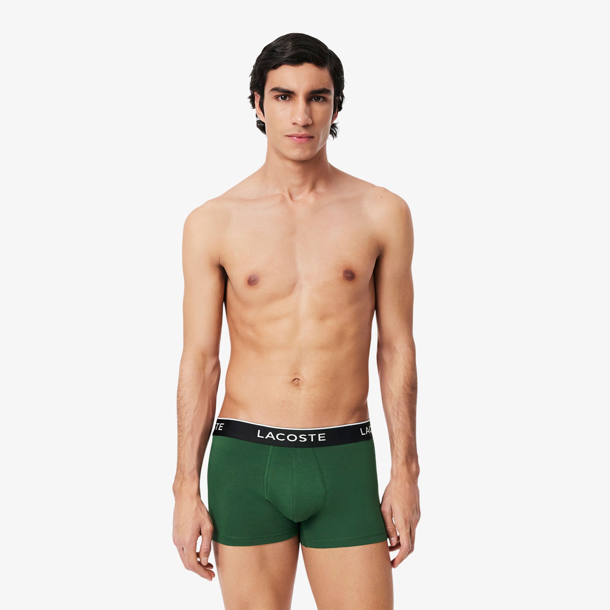 Lacoste Erkek 3'lü Renkli Boxer