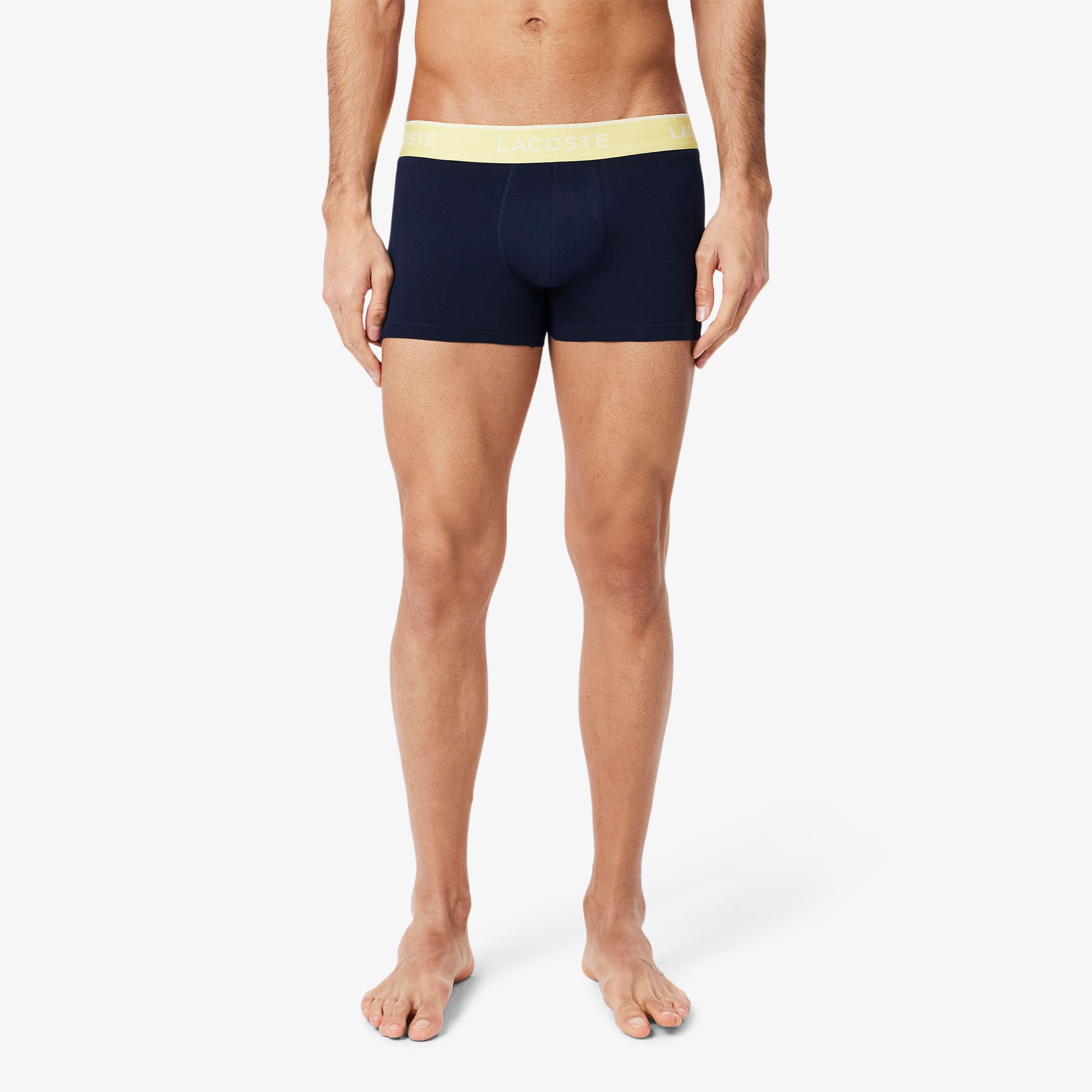 Lacoste Erkek 3'lü Lacivert Boxer