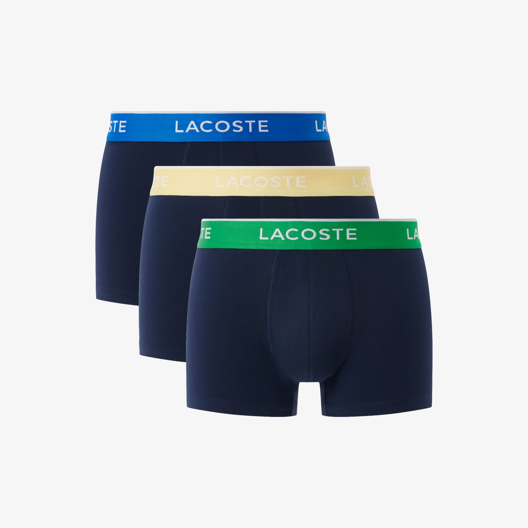 Lacoste Erkek 3'lü Lacivert Boxer