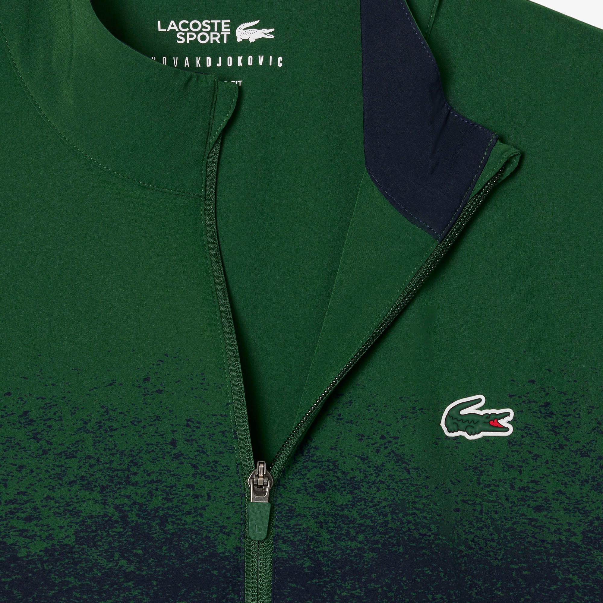 Lacoste Erkek Regular Fit Fermuarlı Renk Bloklu Yeşil Eşofman Takımı