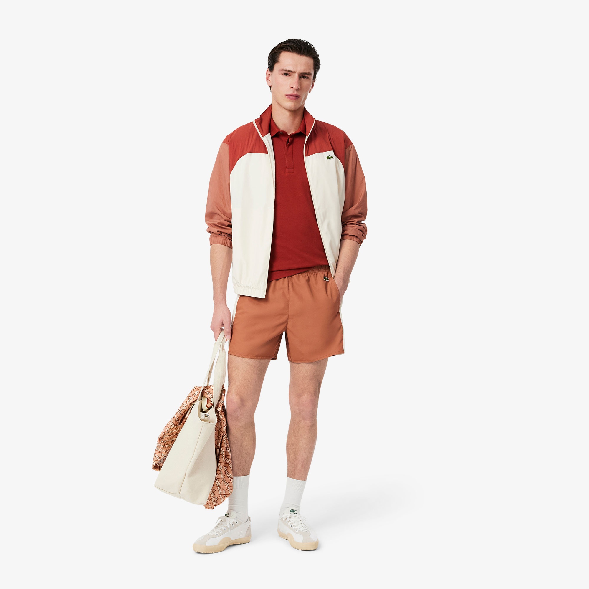 Lacoste Paris Erkek Regular Fit Kahverengi Polo