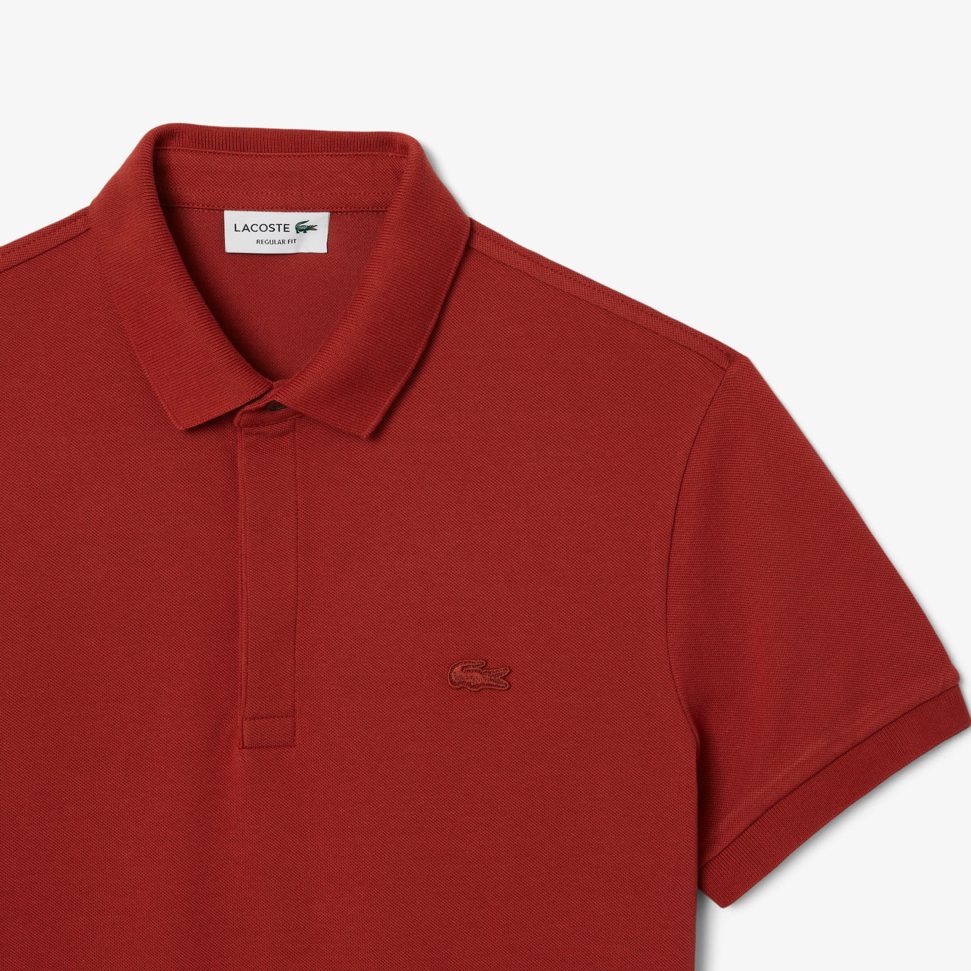 Lacoste Paris Erkek Regular Fit Kahverengi Polo