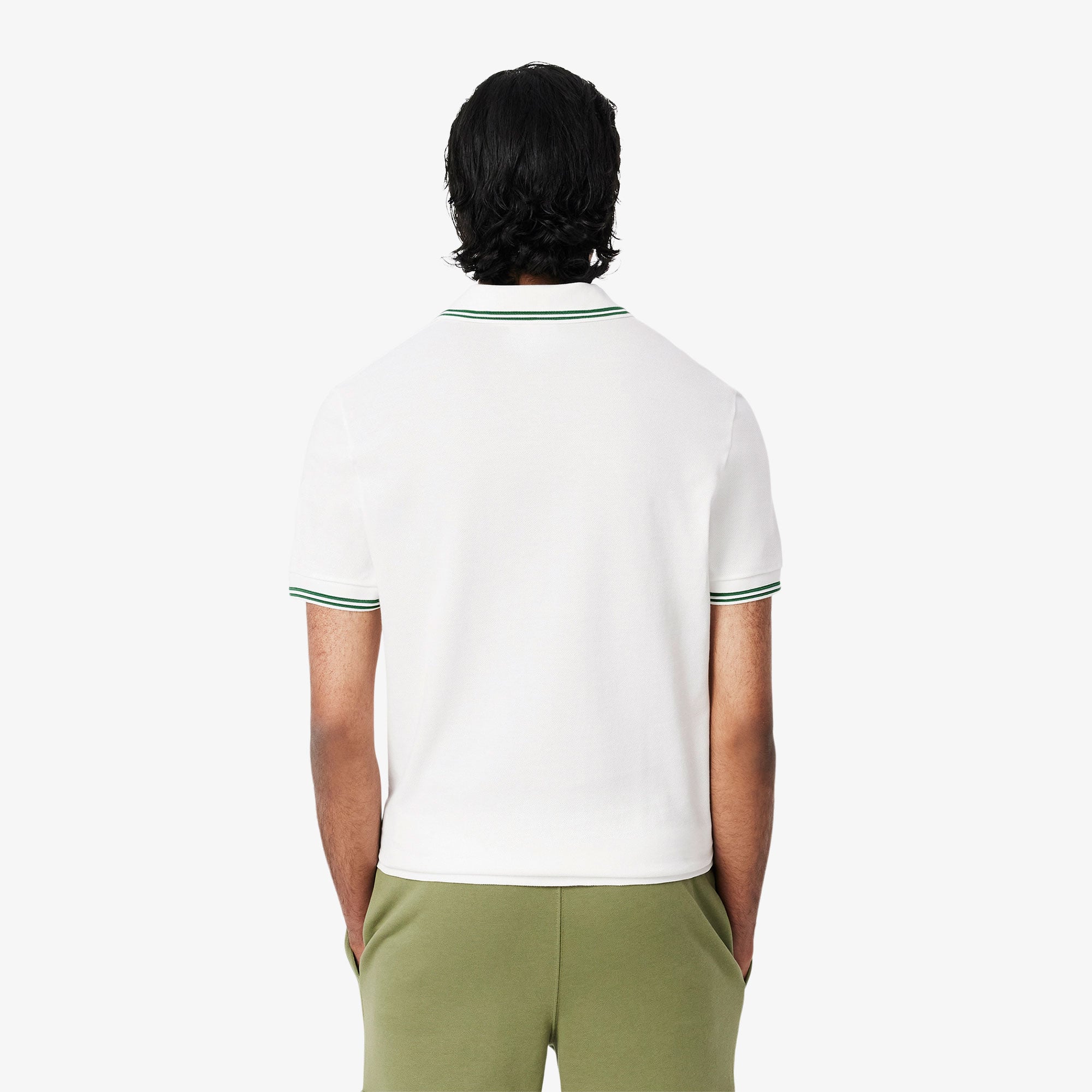 Lacoste L.12.12 Erkek Regular Fit Beyaz Polo görsel 3