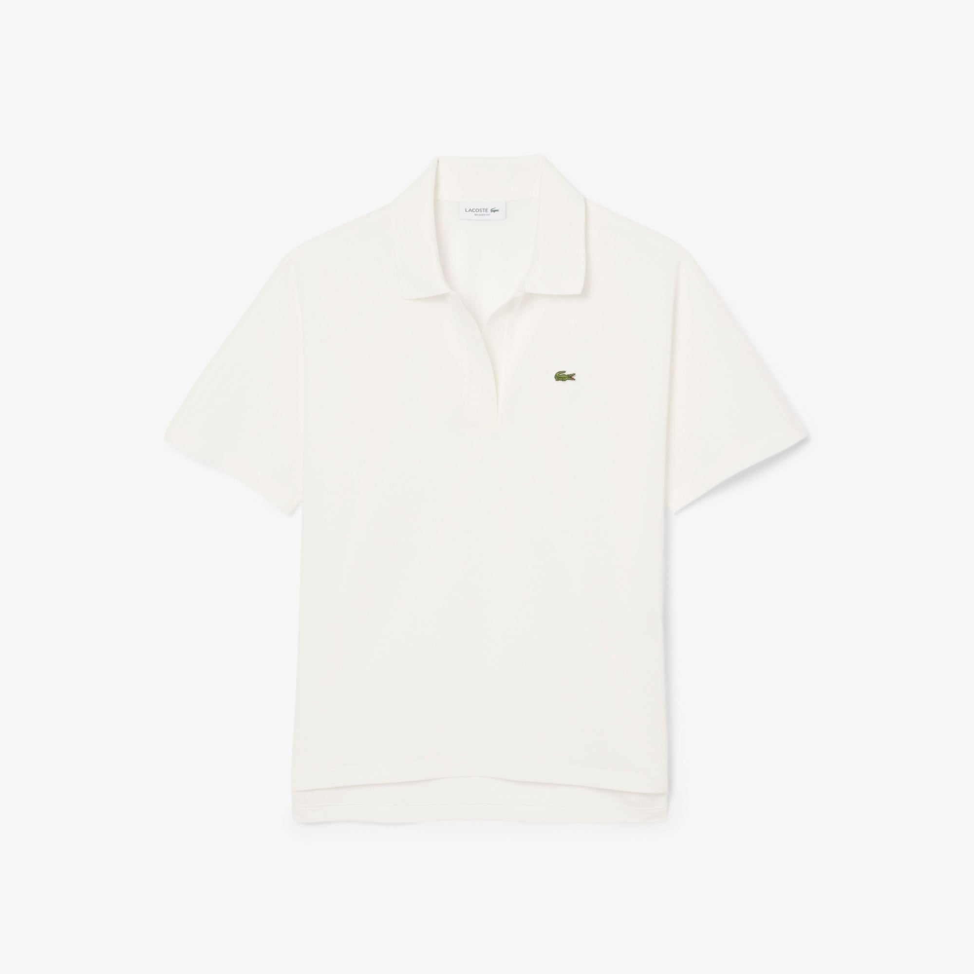 Kadın Relaxed Fit Krem Polo