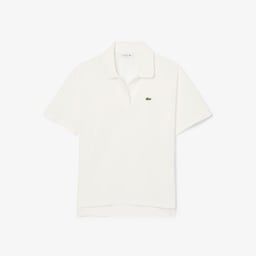 Kadın Relaxed Fit Krem Polo Krem