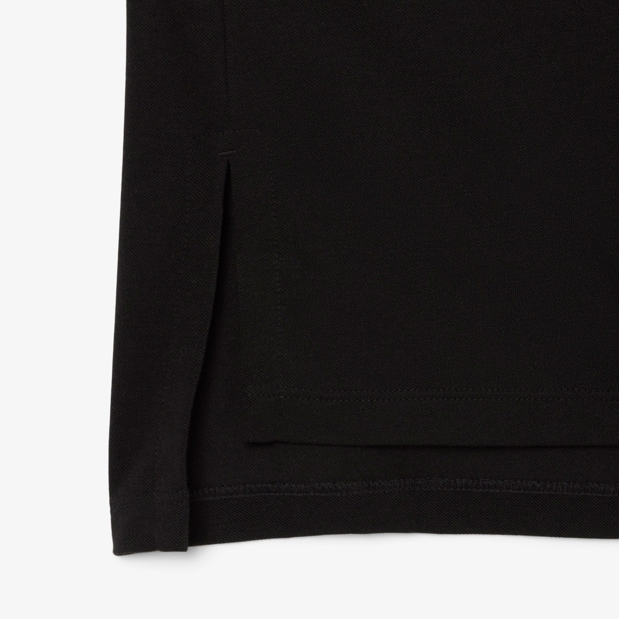 Lacoste Kadın Relaxed Fit Siyah Polo görsel 7