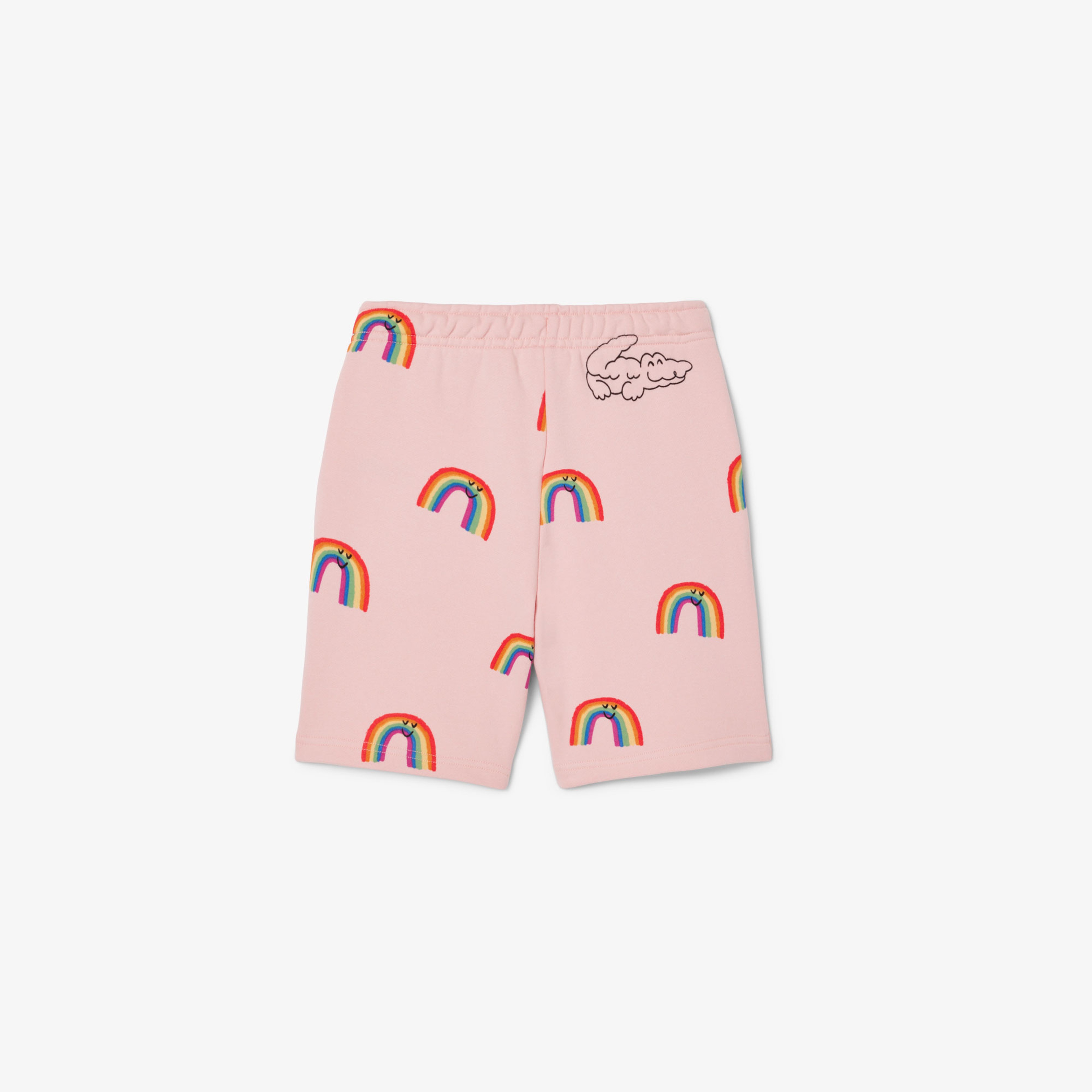 Çocuk Desenli Pembe Şort