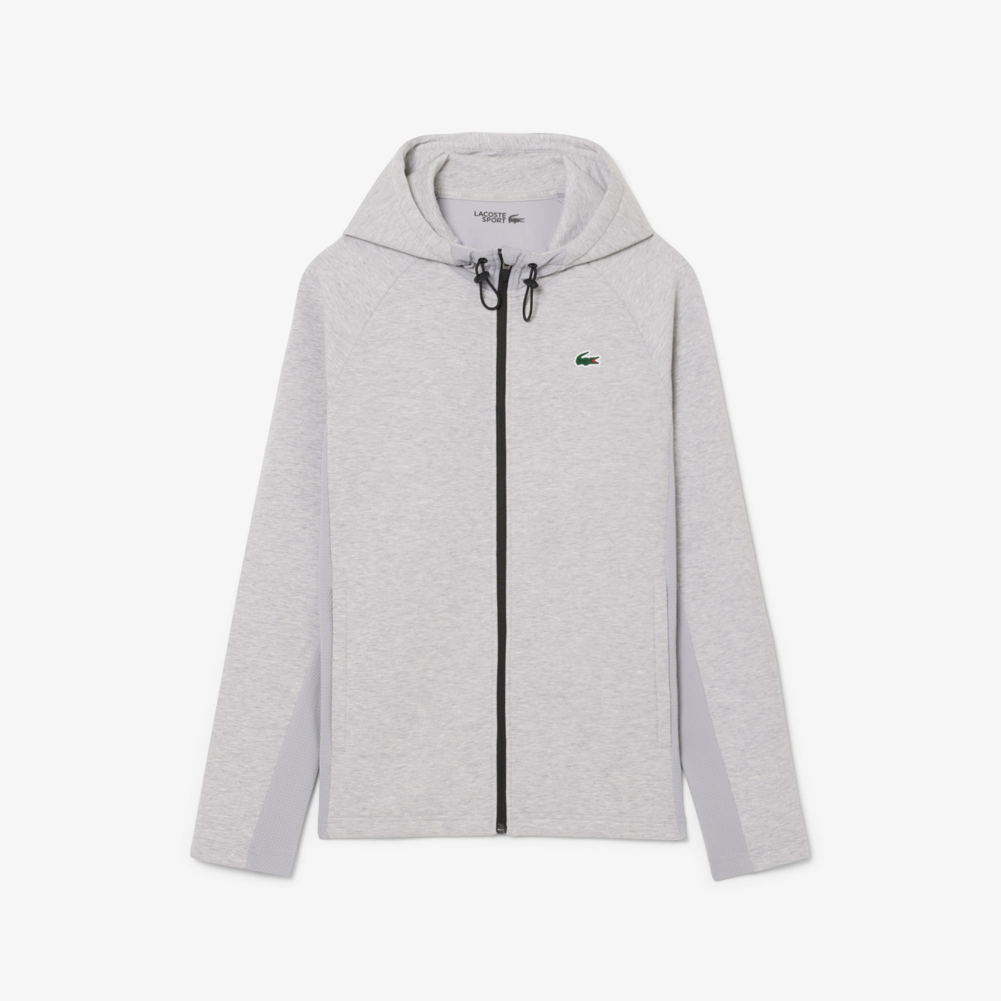 Lacoste Erkek Fermuarlı Gri Sweatshirt