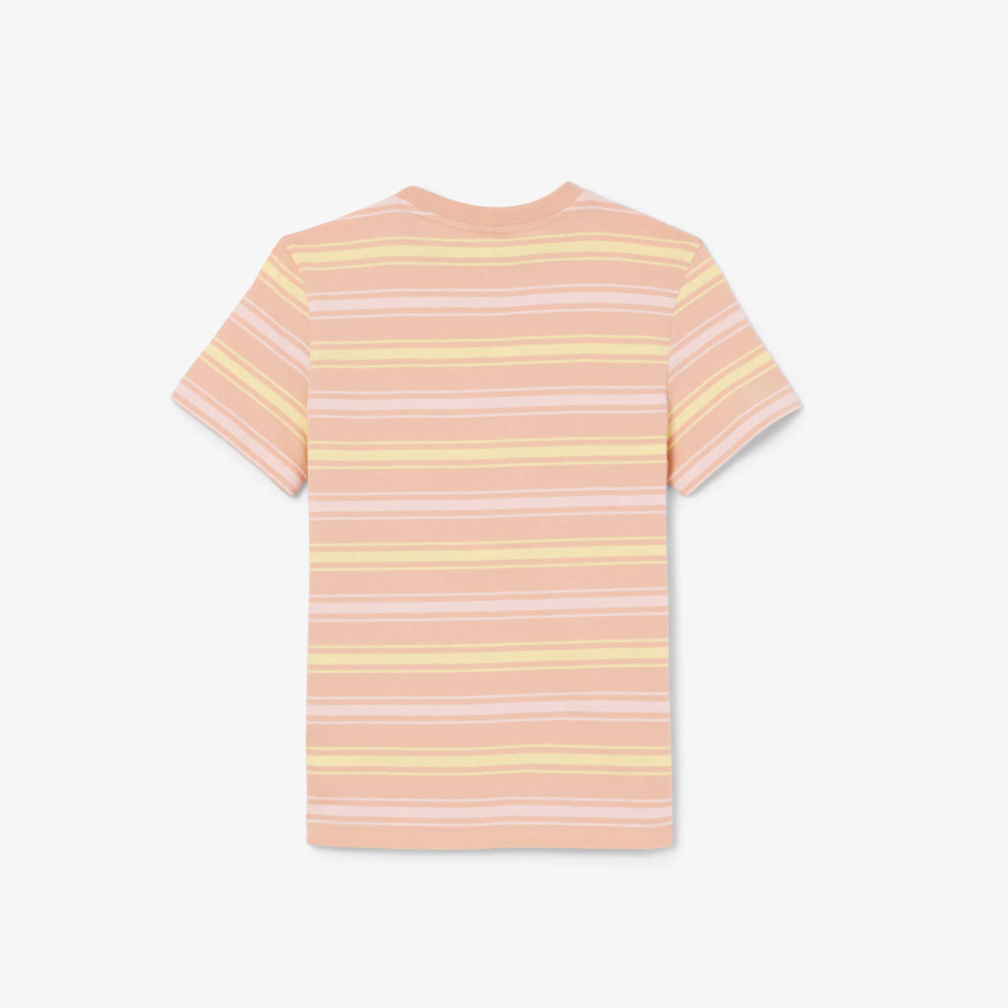 Lacoste Çocuk Bisiklet Yaka Çizgili Kahverengi T-Shirt görsel 5