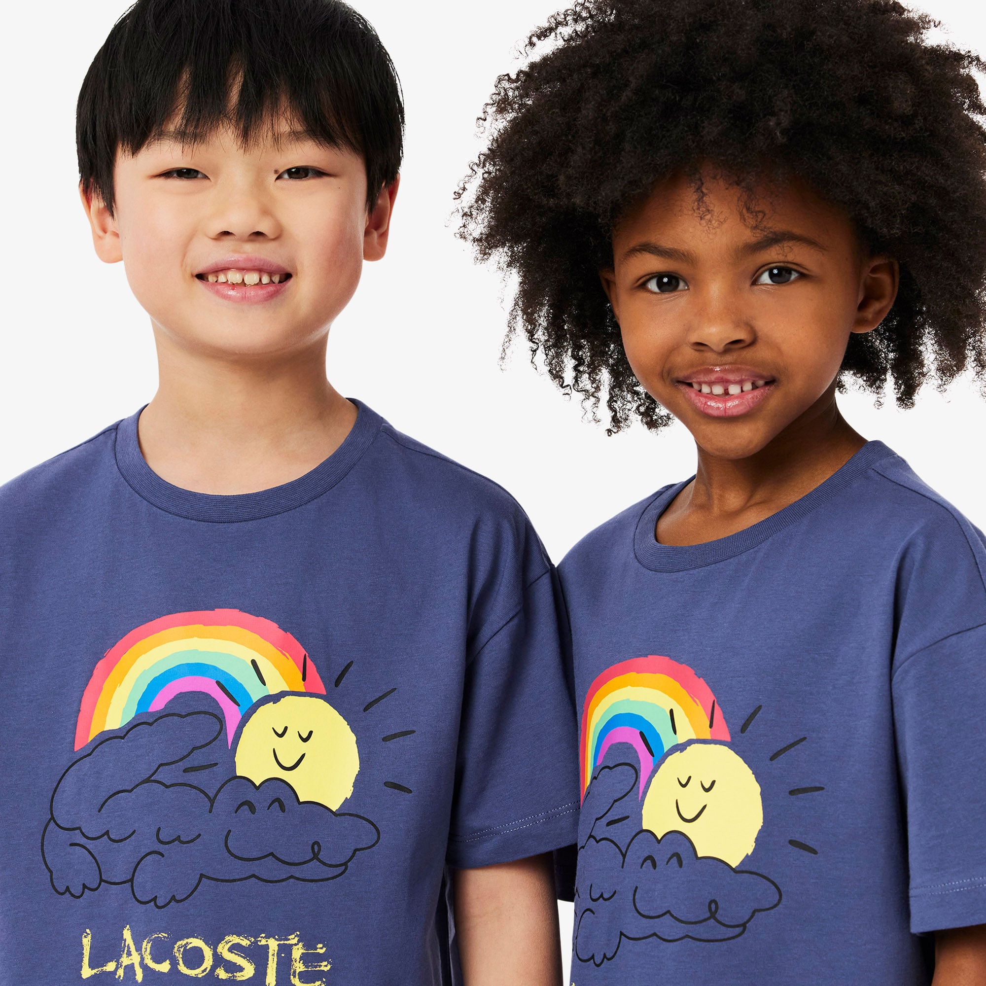 Lacoste Çocuk Bisiklet Yaka Mavi T-shirt görsel 2