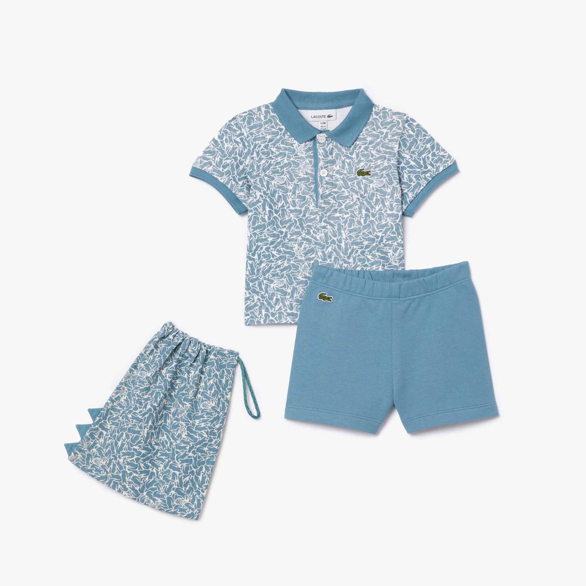 Lacoste Erkek Çocuk Mavi Pijama Takımı