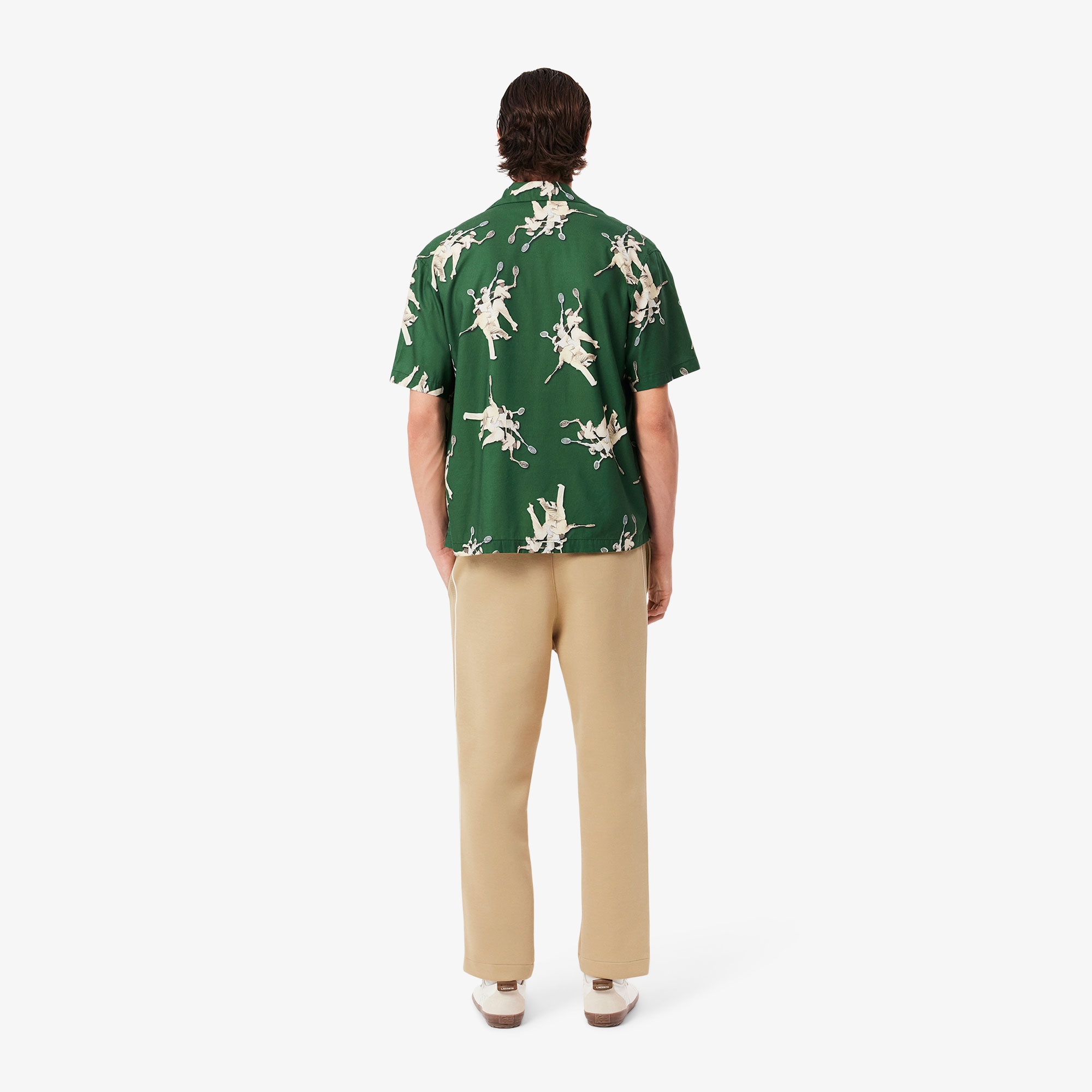 Lacoste Erkek Regular Fit Bej Eşofman Altı