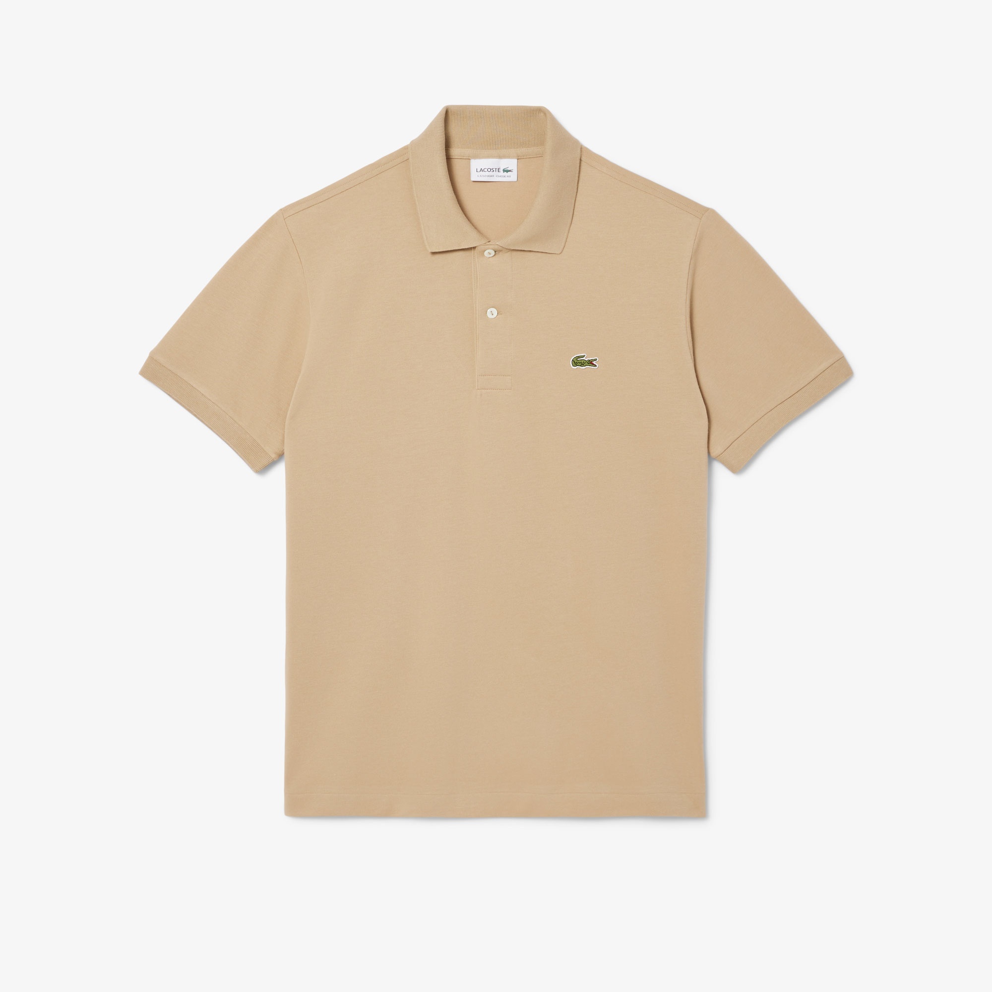 Lacoste L.12.12 Light Erkek Classic Fit Bej Polo