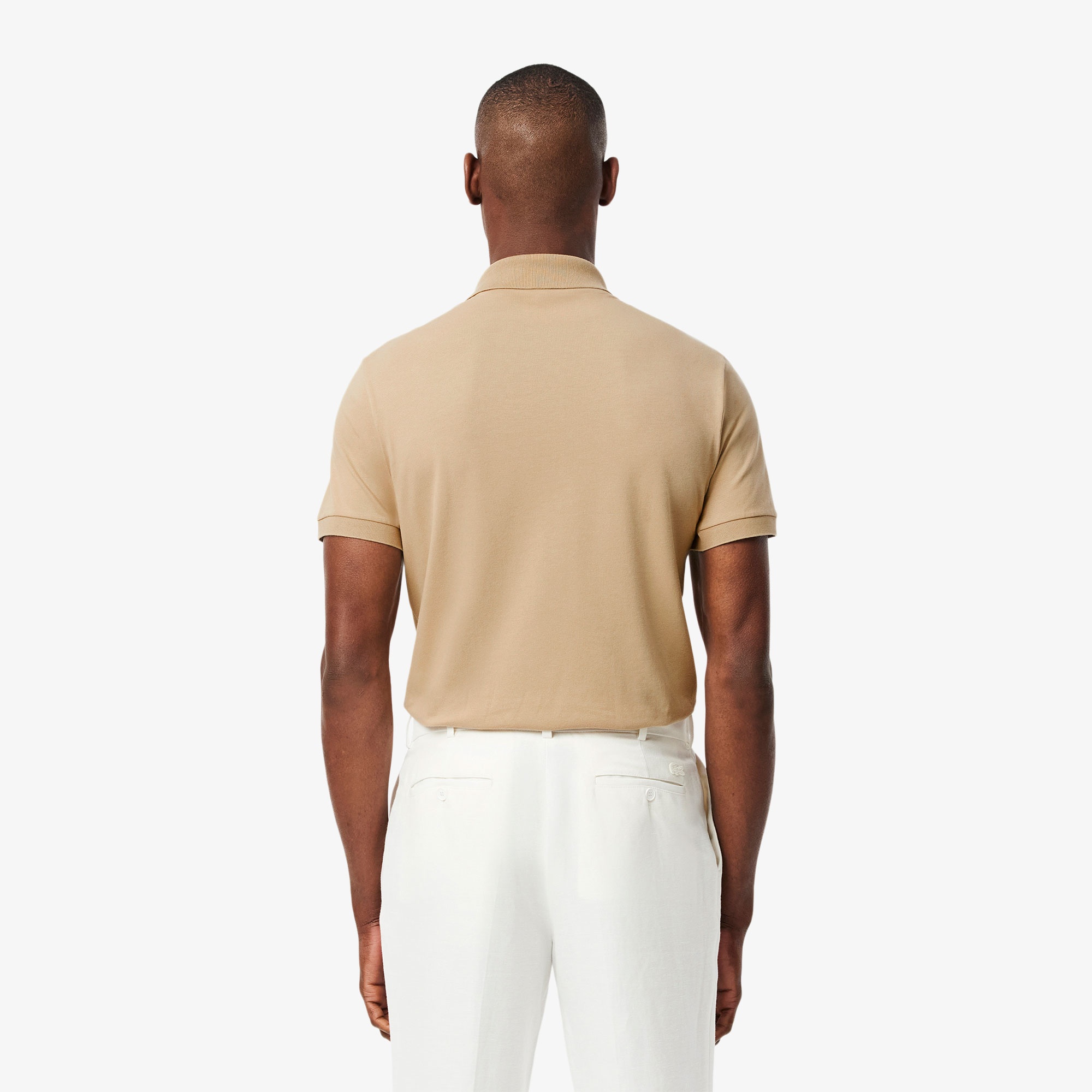 Lacoste L.12.12 Light Erkek Classic Fit Bej Polo