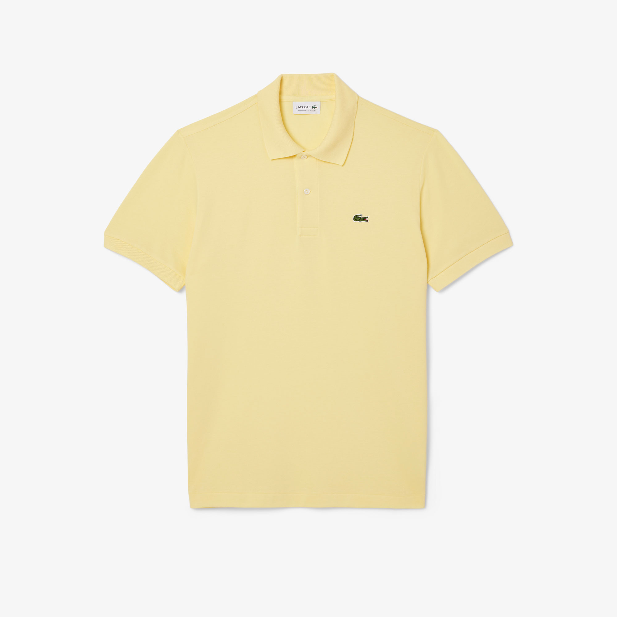 Lacoste L.12.12 Light Erkek Classic Fit Sarı Polo görsel 4