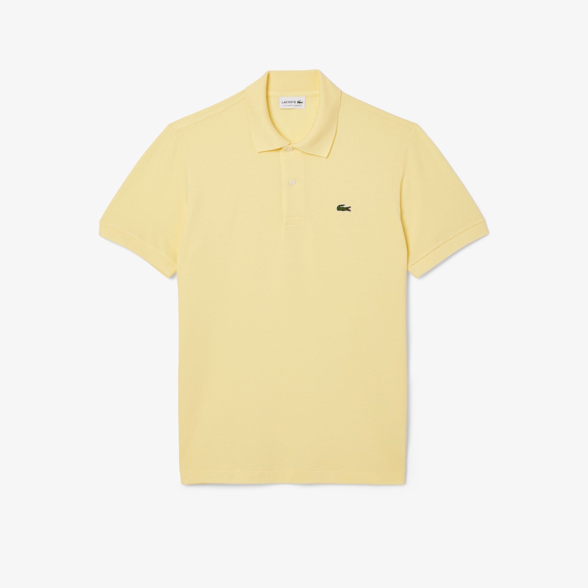 L.12.12 Light Erkek Classic Fit Sarı Polo