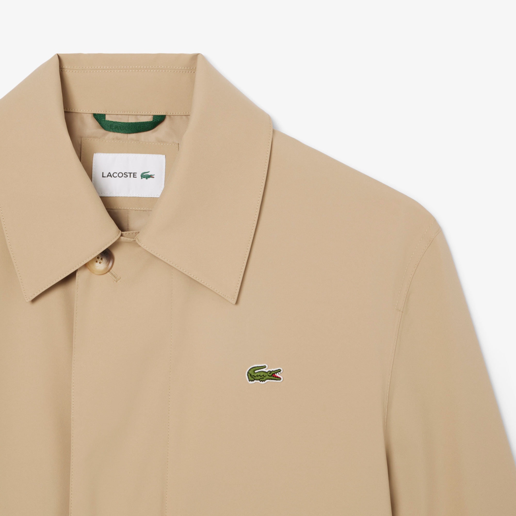 Lacoste Erkek Bej Trençkot