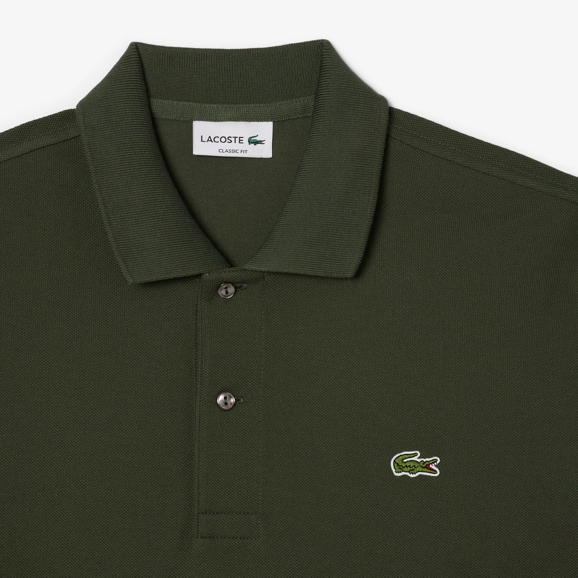 Lacoste L.12.12 Erkek Classic Fit Koyu Yeşil Polo