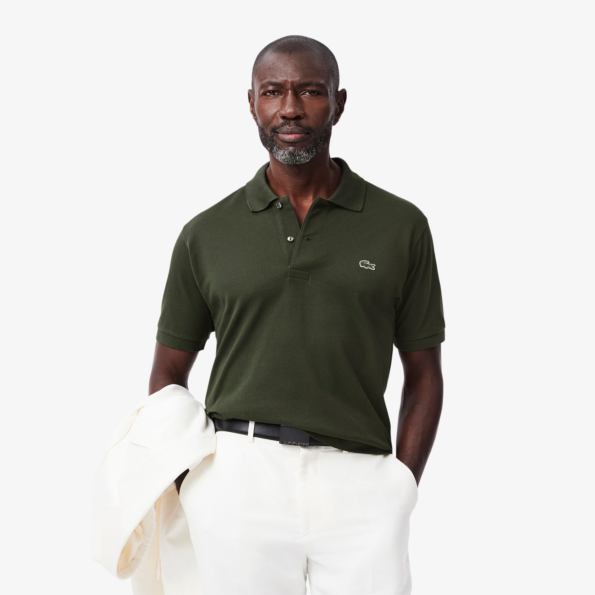 Lacoste L.12.12 Erkek Classic Fit Koyu Yeşil Polo