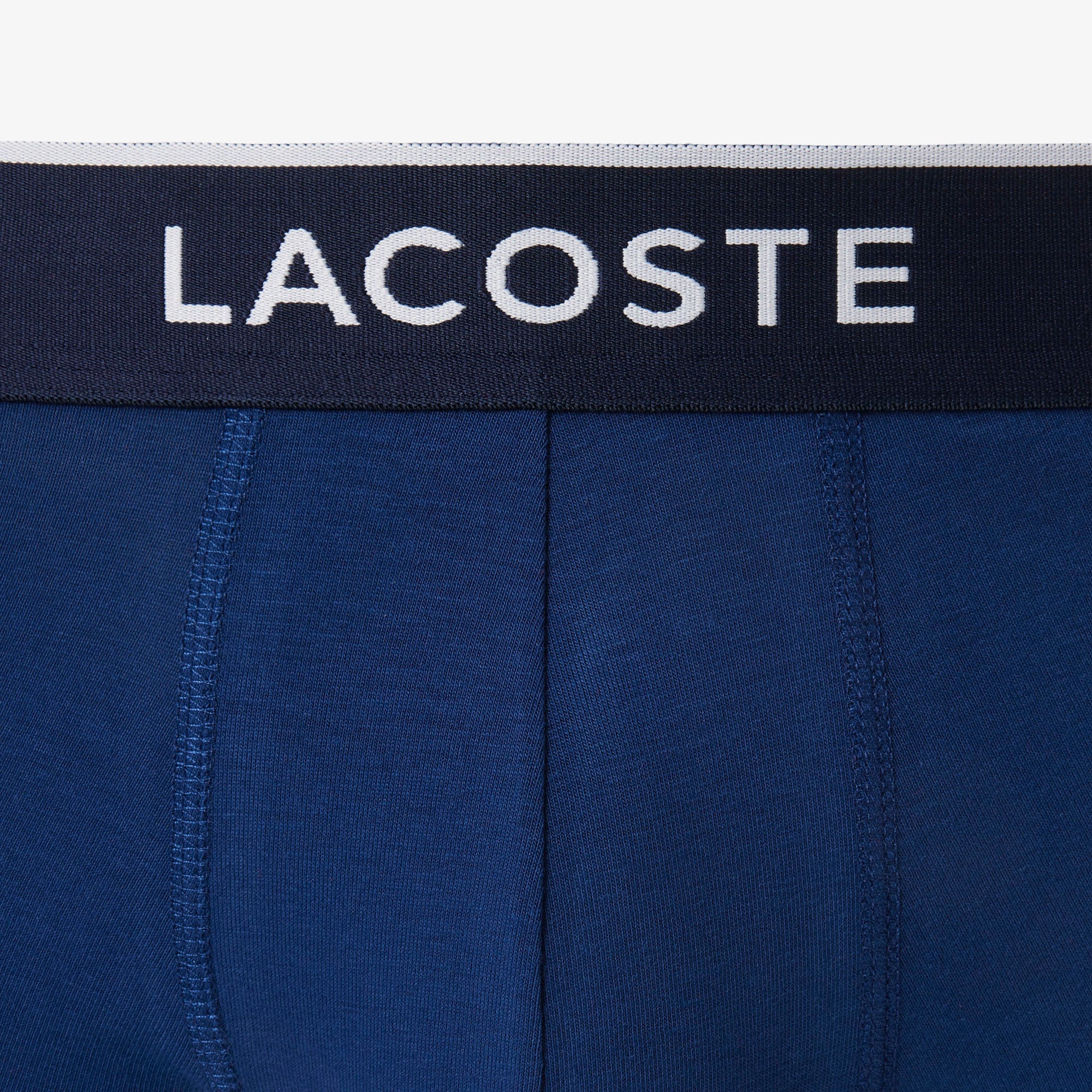 Lacoste Erkek 3'lü Renkli Boxer görsel 7