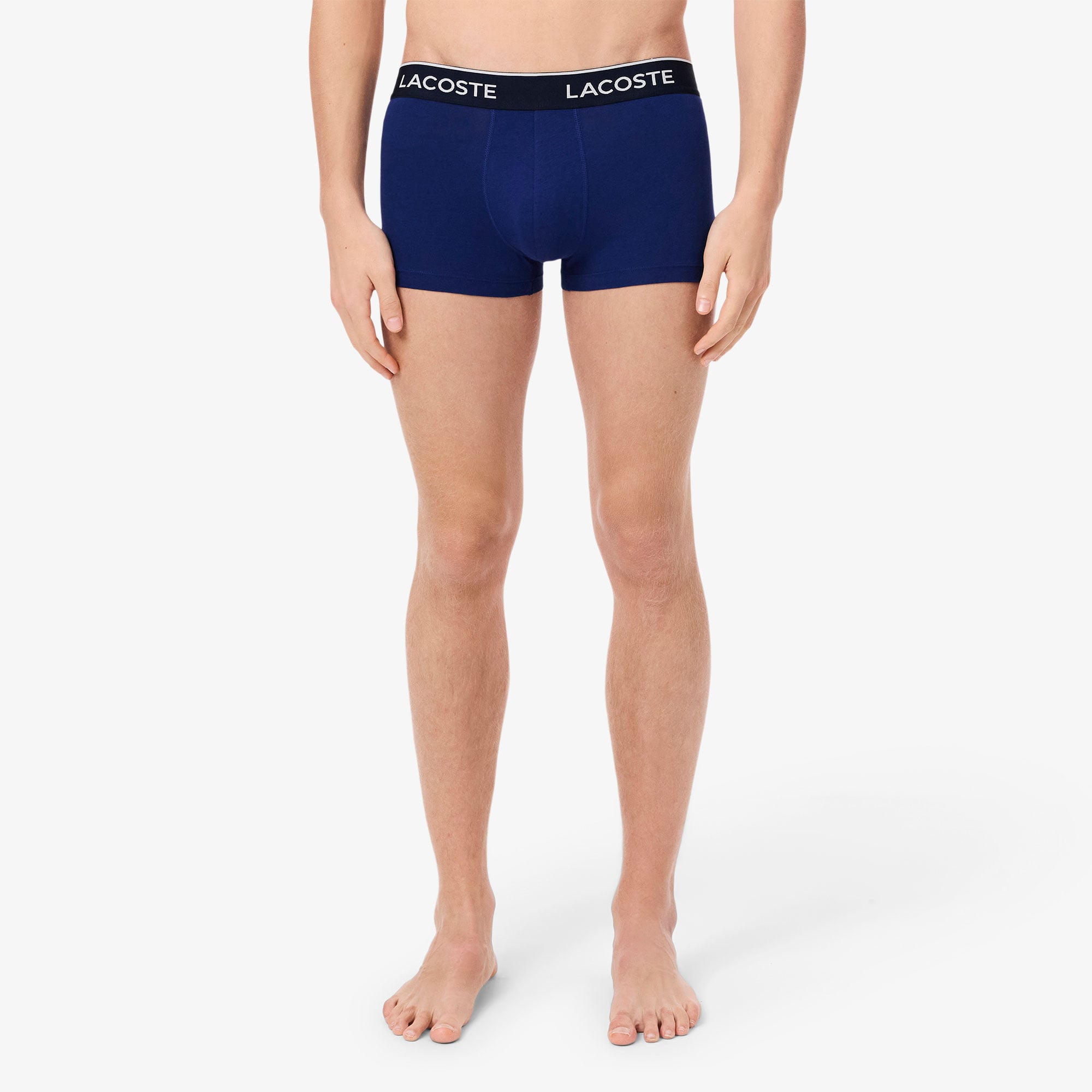 Lacoste Erkek 3'lü Renkli Boxer görsel 2