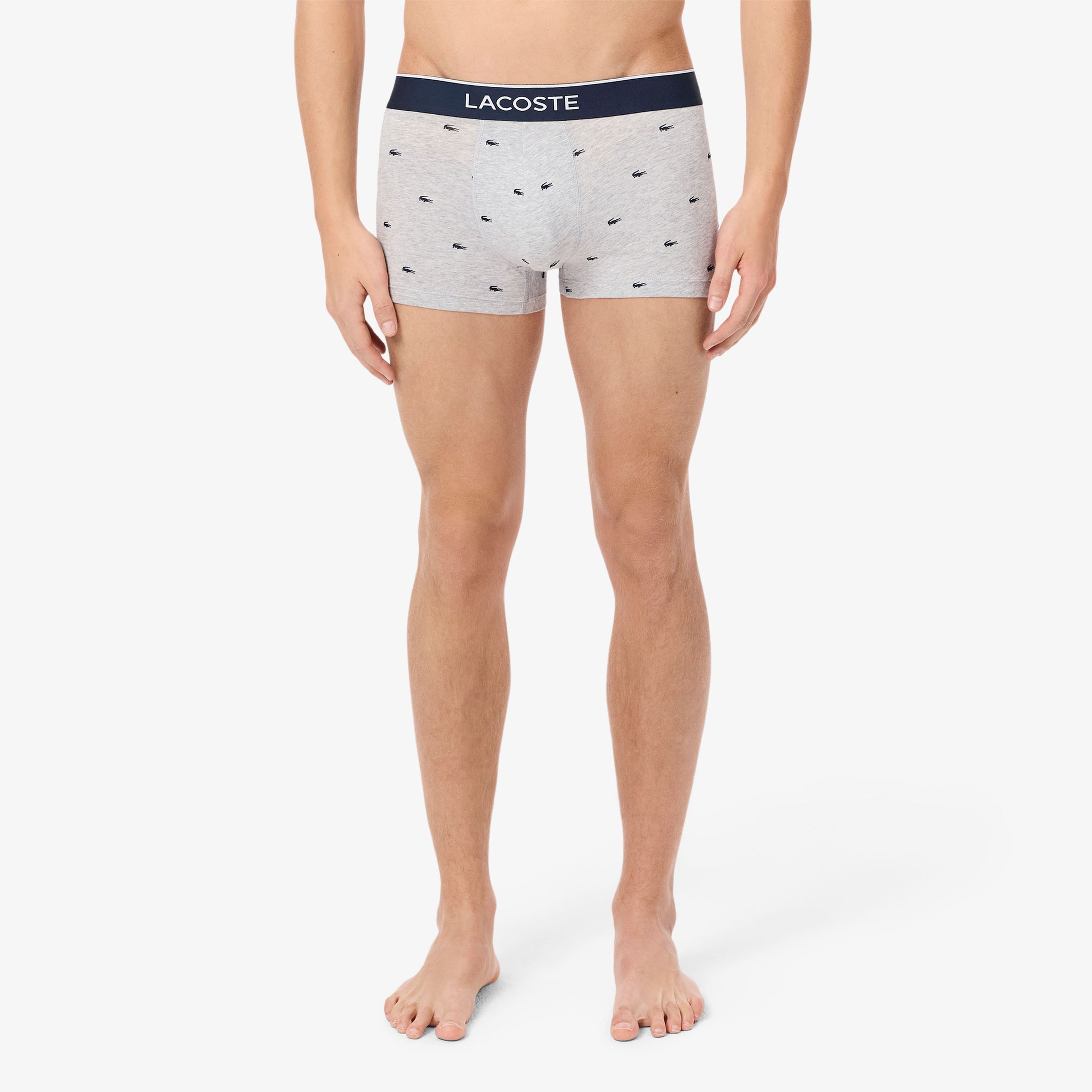 Erkek Desenli 3'lü Renkli Boxer