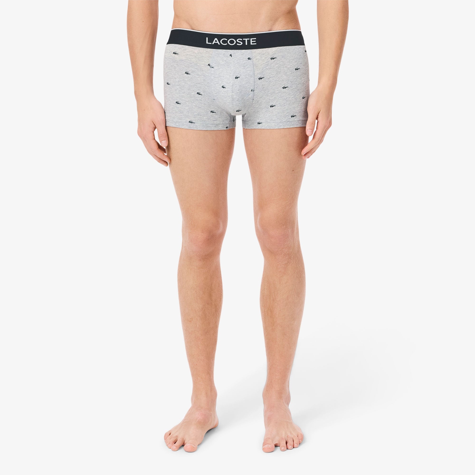 Erkek Desenli 3'lü Renkli Boxer