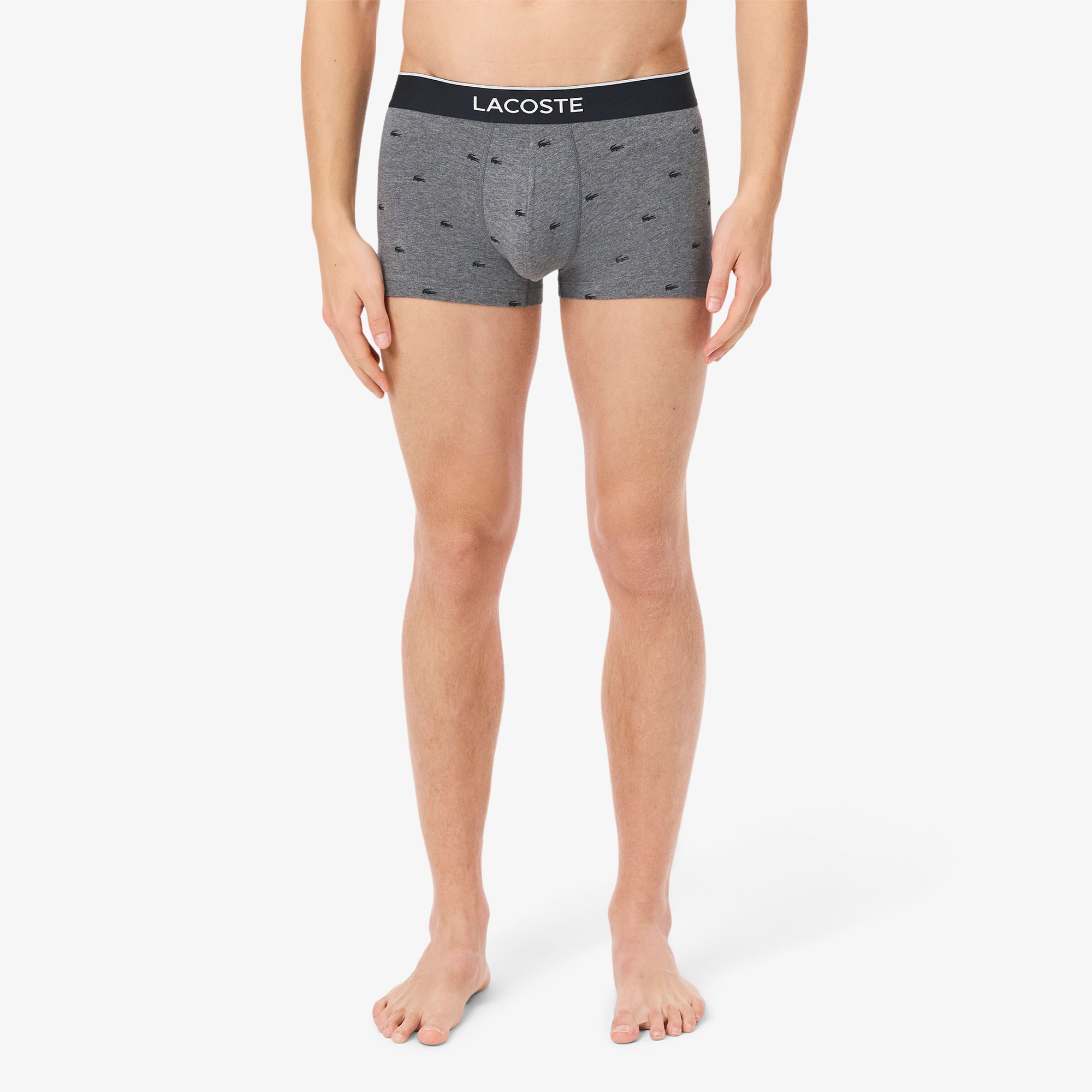 Erkek Desenli 3'lü Renkli Boxer