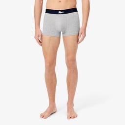 Erkek Desenli 3'lü Renkli Boxer Renkli