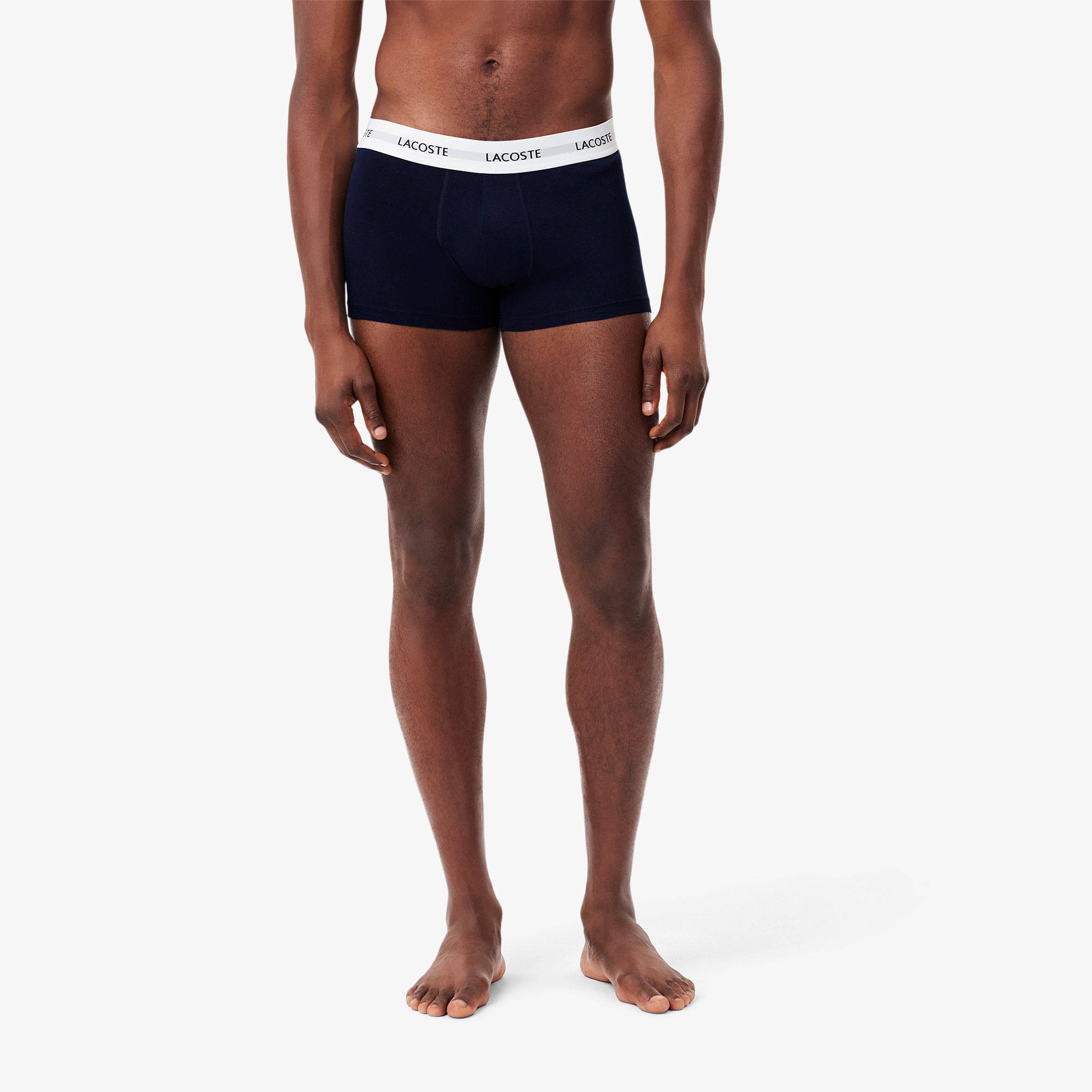 Lacoste Erkek 3'lü Renkli Boxer