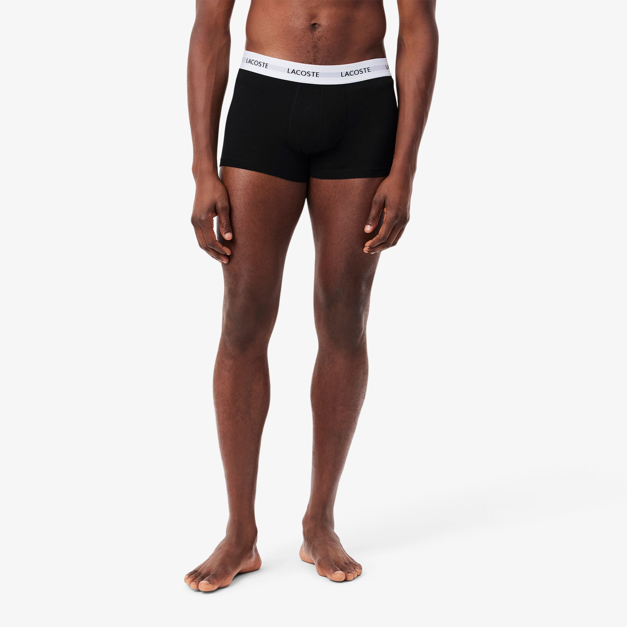 Lacoste Erkek 3'lü Renkli Boxer görsel 7