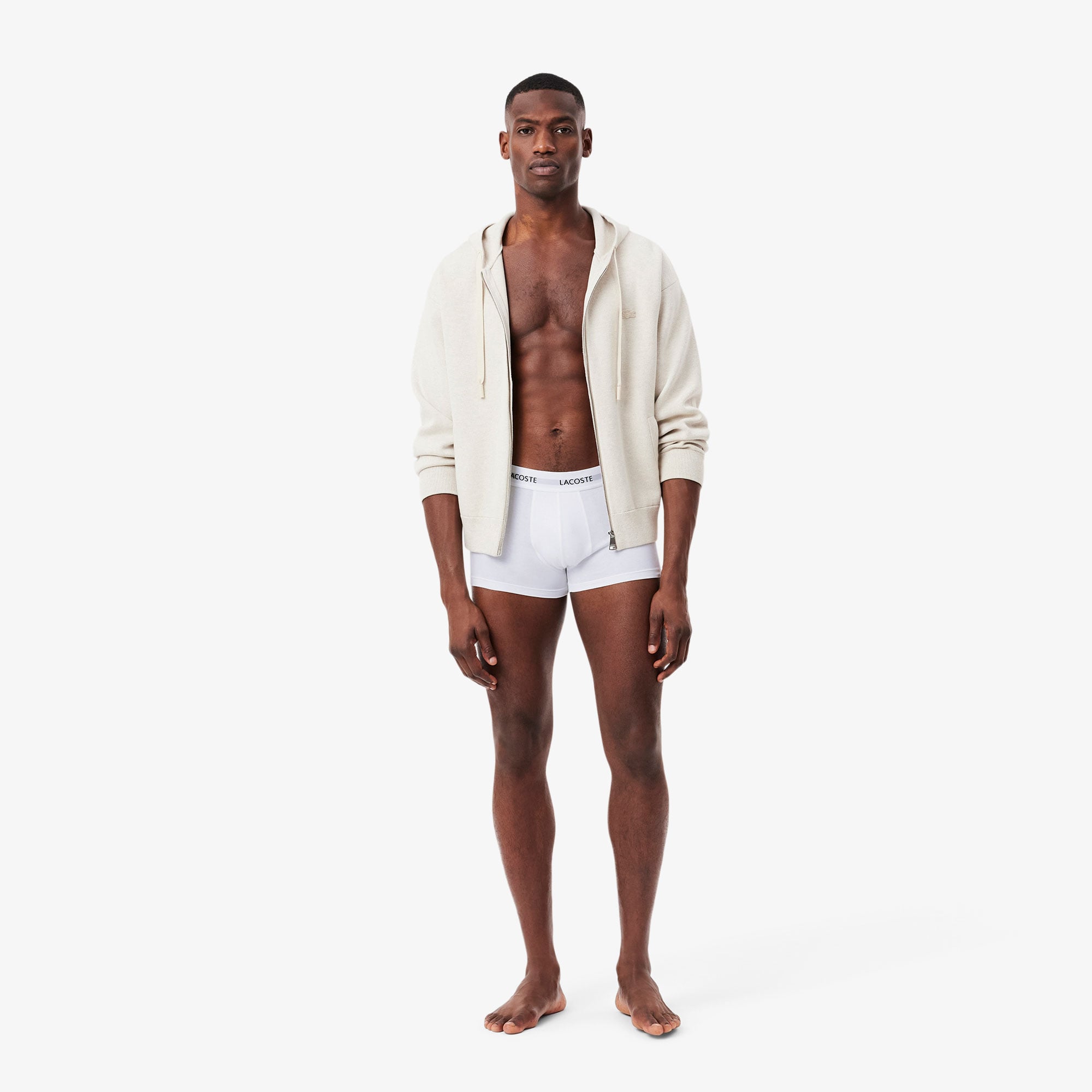 Lacoste Erkek 3'lü Renkli Boxer görsel 6
