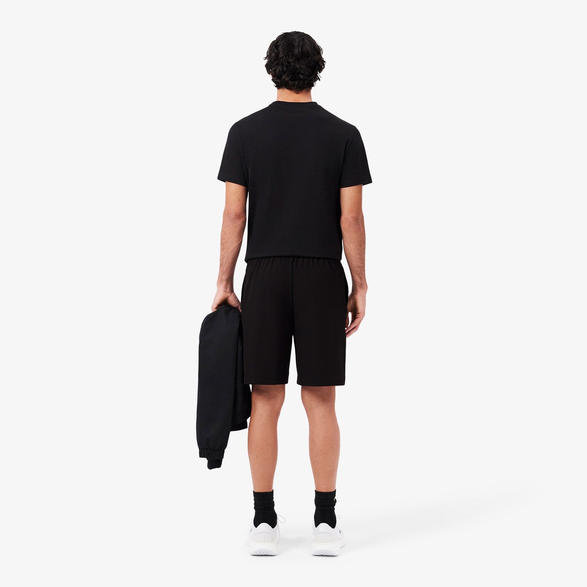 Lacoste Erkek Regular Fit Siyah Şort görsel 2