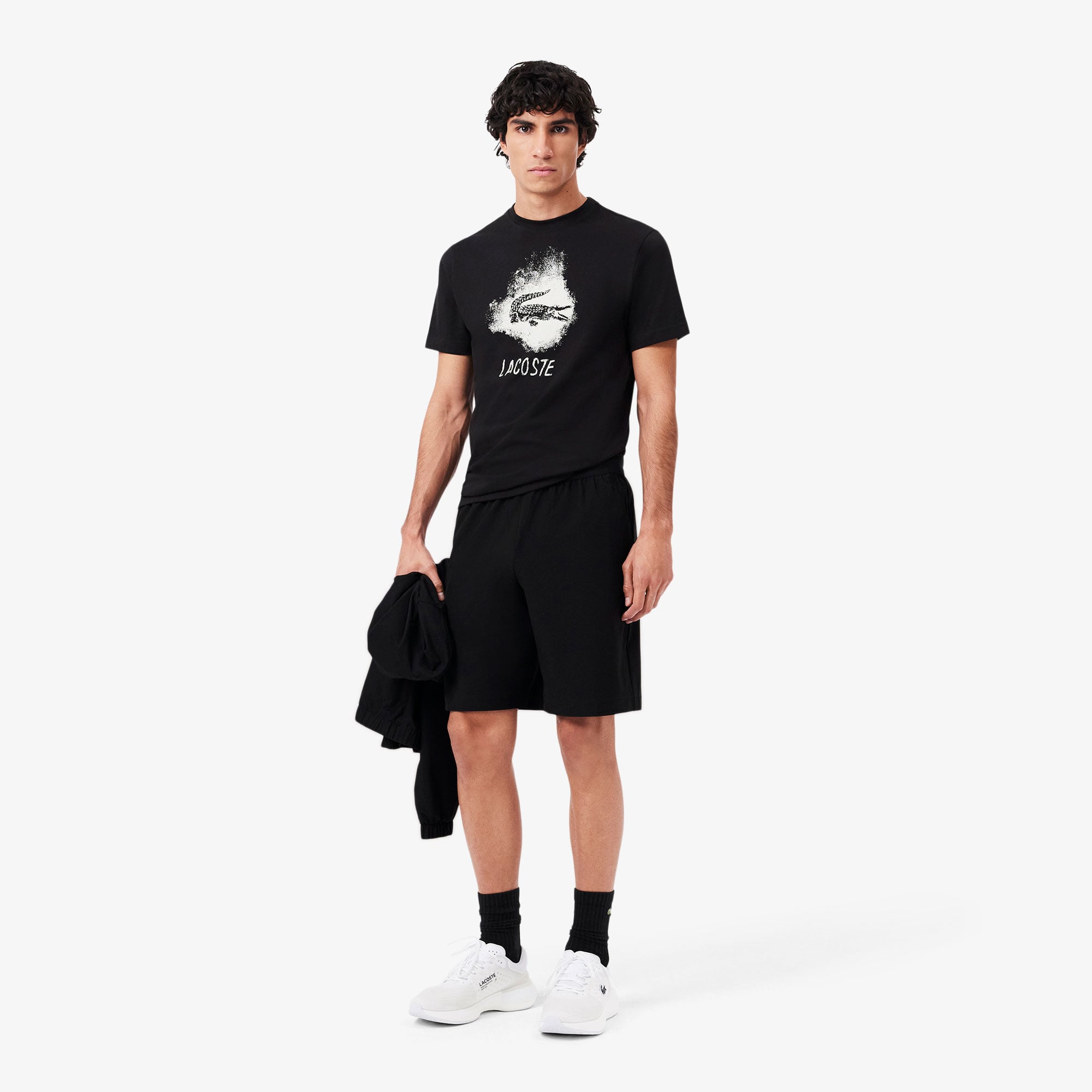 Lacoste Erkek Regular Fit Siyah Şort