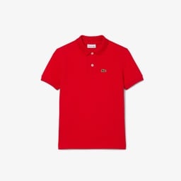 Çocuk Regular Fit Kırmızı Polo Kırmızı