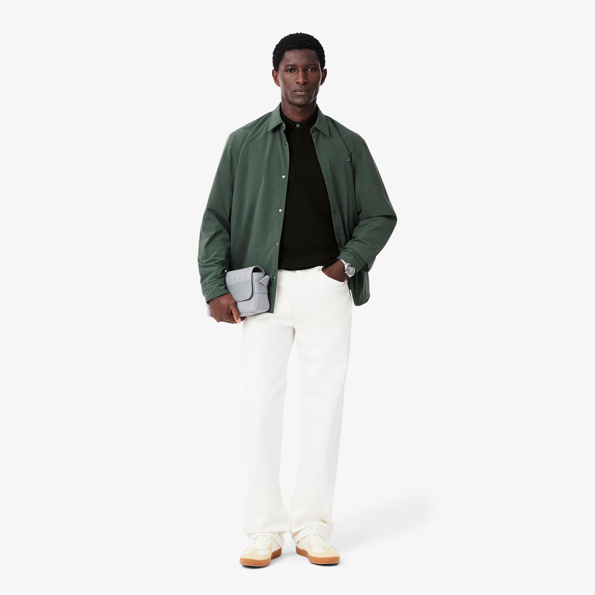 Erkek Regular Fit Siyah Paris Polo