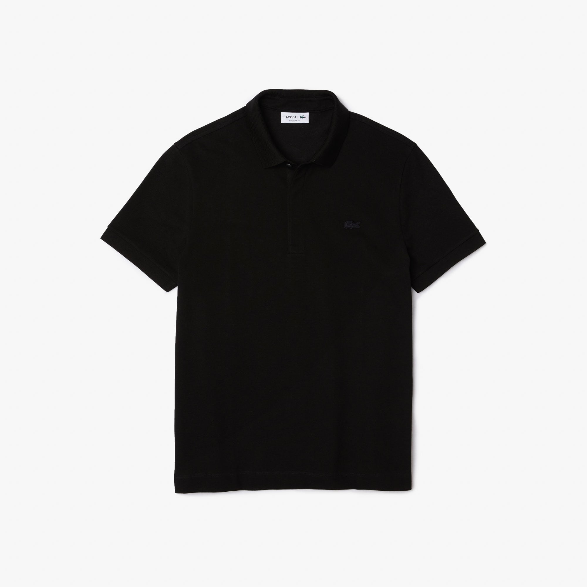 Erkek Regular Fit Siyah Paris Polo