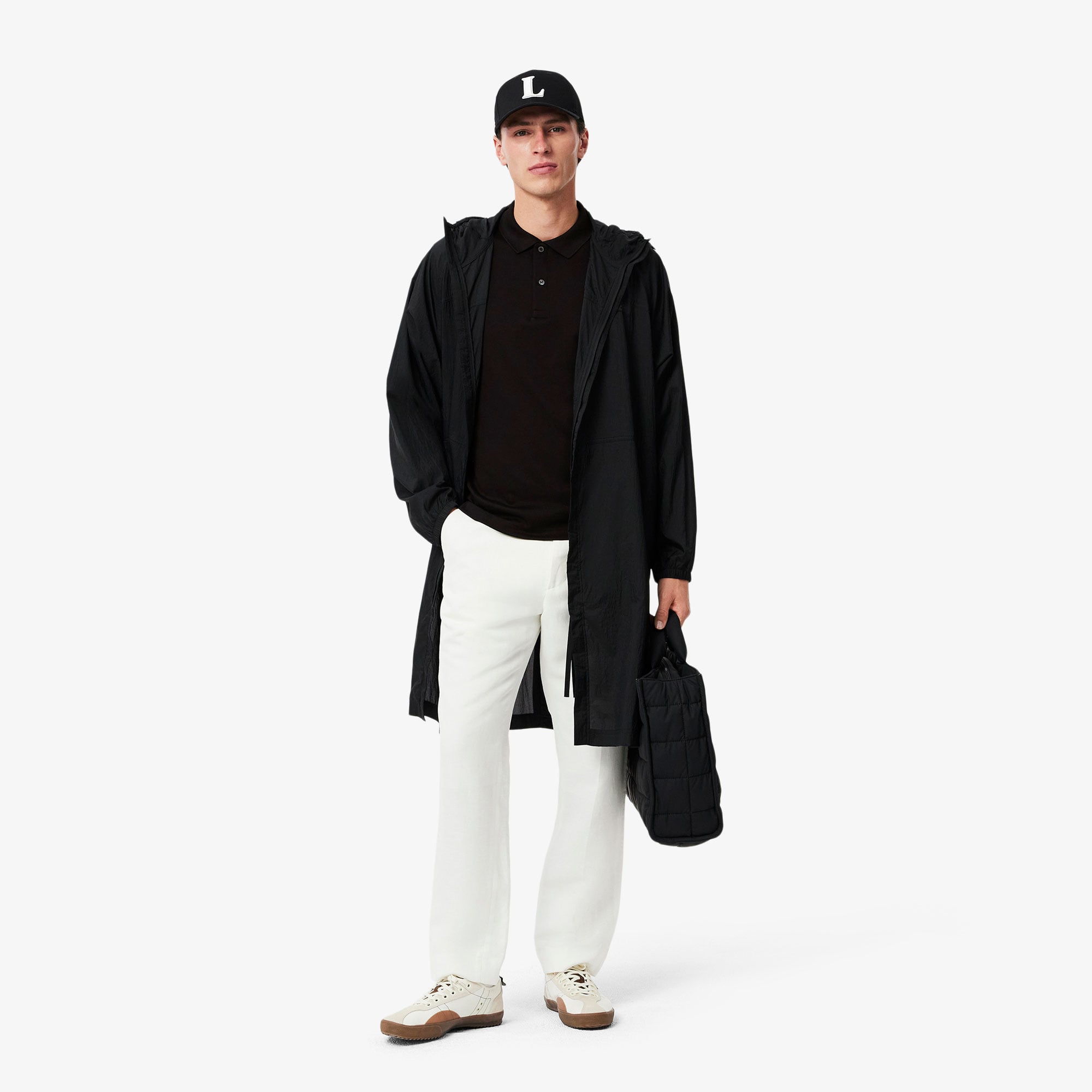 Lacoste Erkek Regular Fit Siyah Polo görsel 6