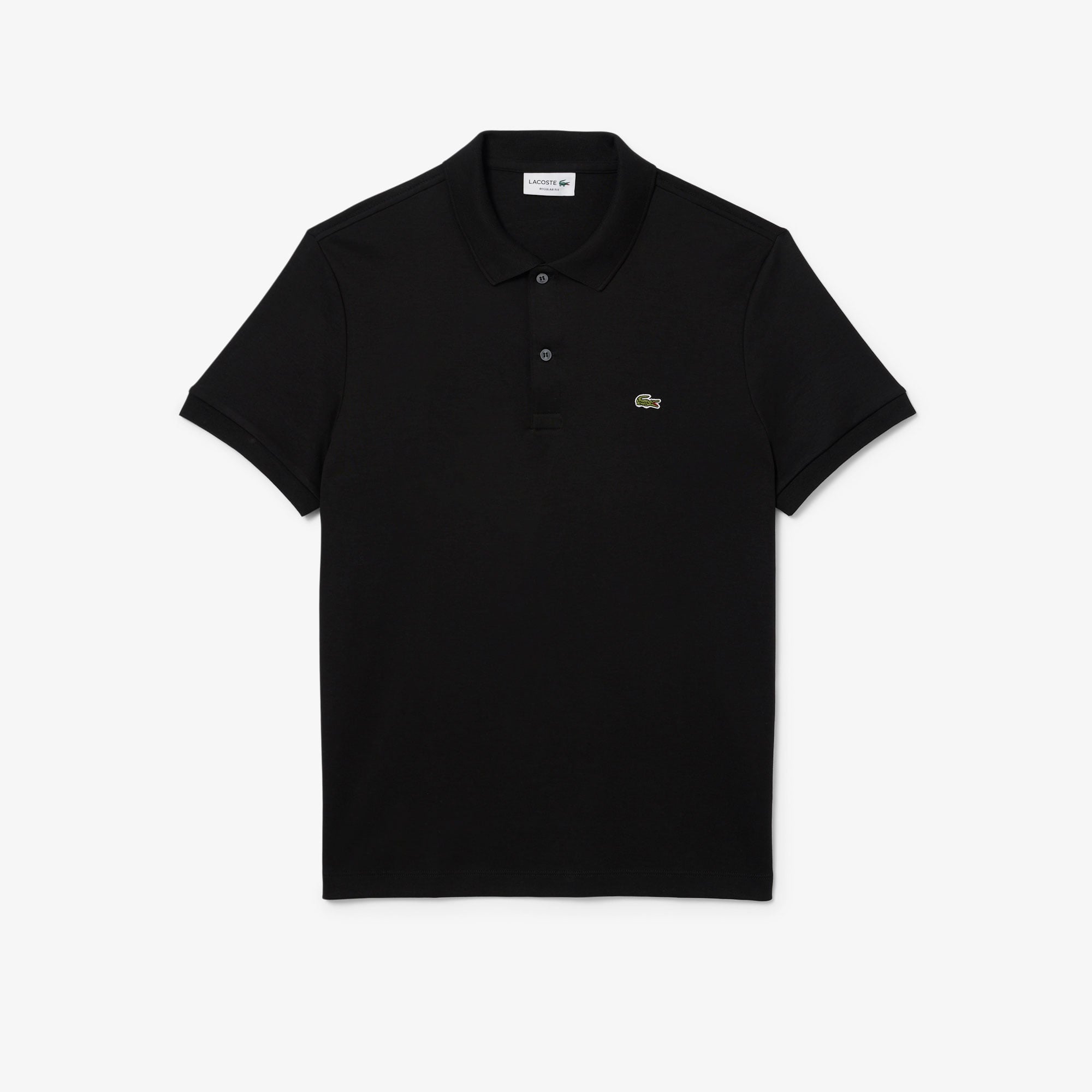 Lacoste Erkek Regular Fit Siyah Polo görsel 5