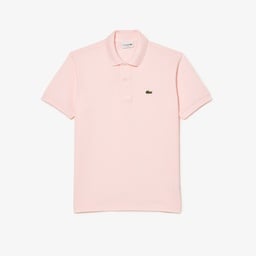 L.12.12 Erkek Classic Fit Açık Pembe Polo Pembe
