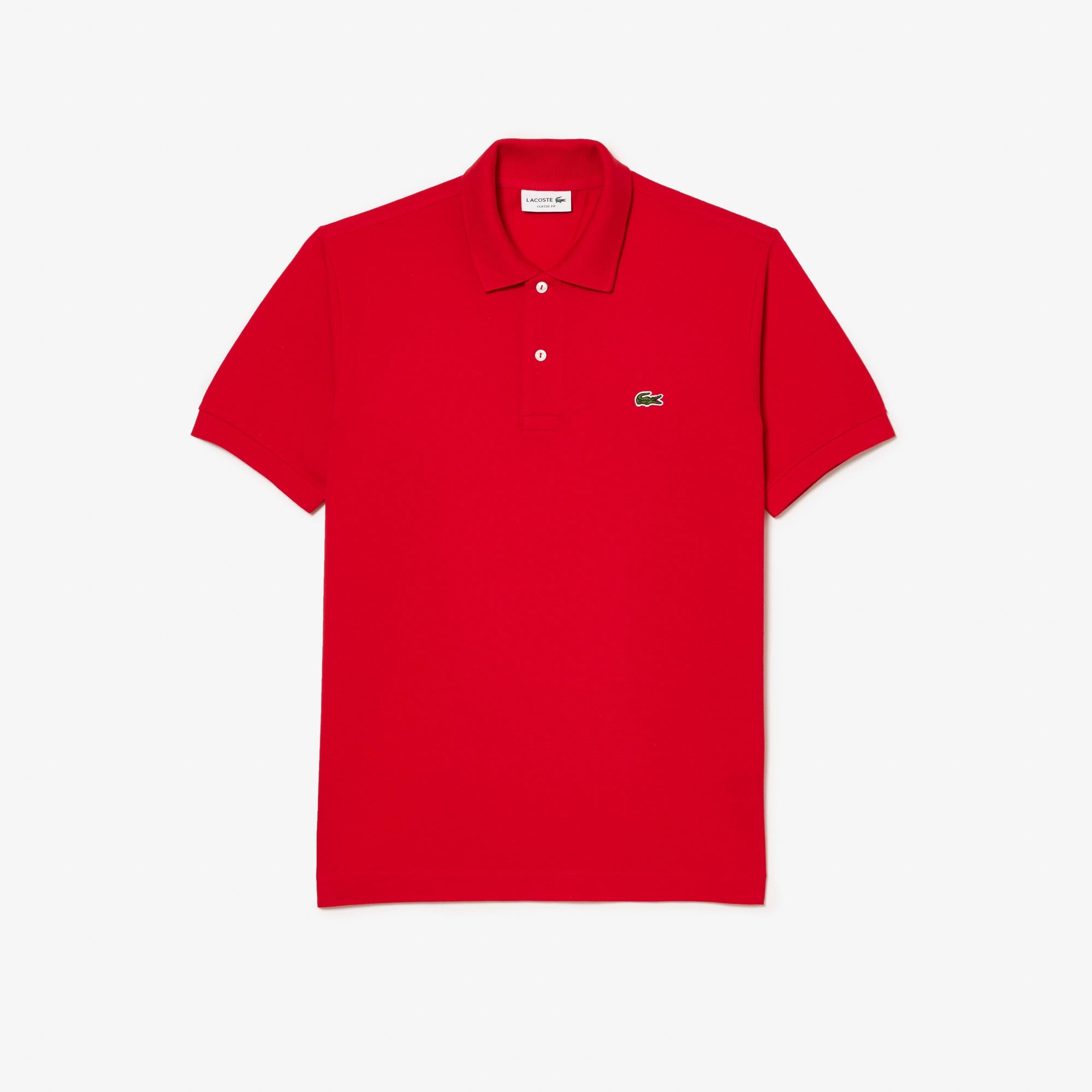 L.12.12 Erkek Classic Fit Kırmızı Polo