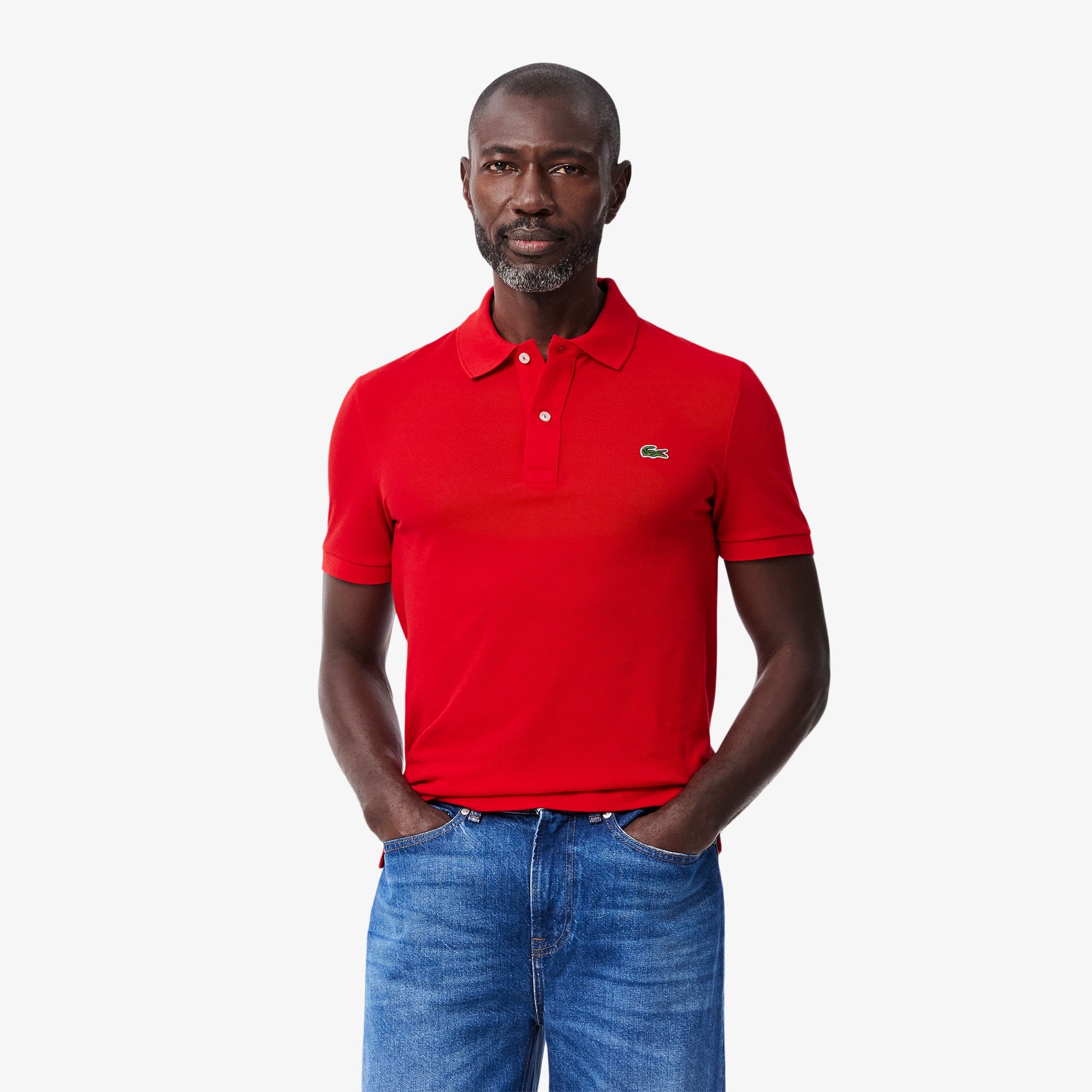 Lacoste L.12.12 Erkek Slim Fit Kırmızı Polo