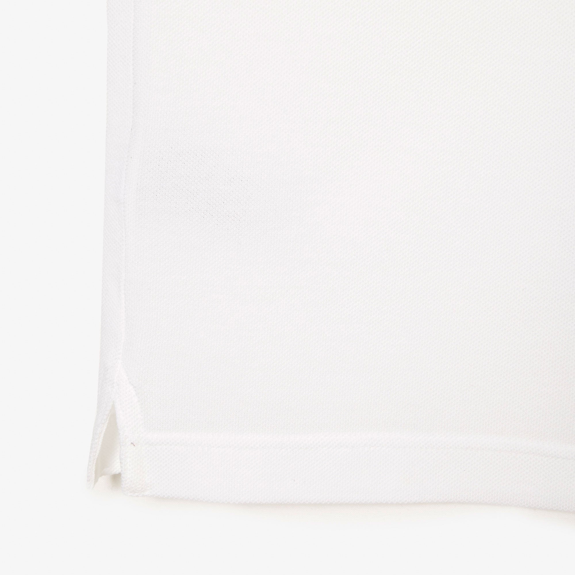 L.12.12 Erkek Slim Fit Beyaz Polo