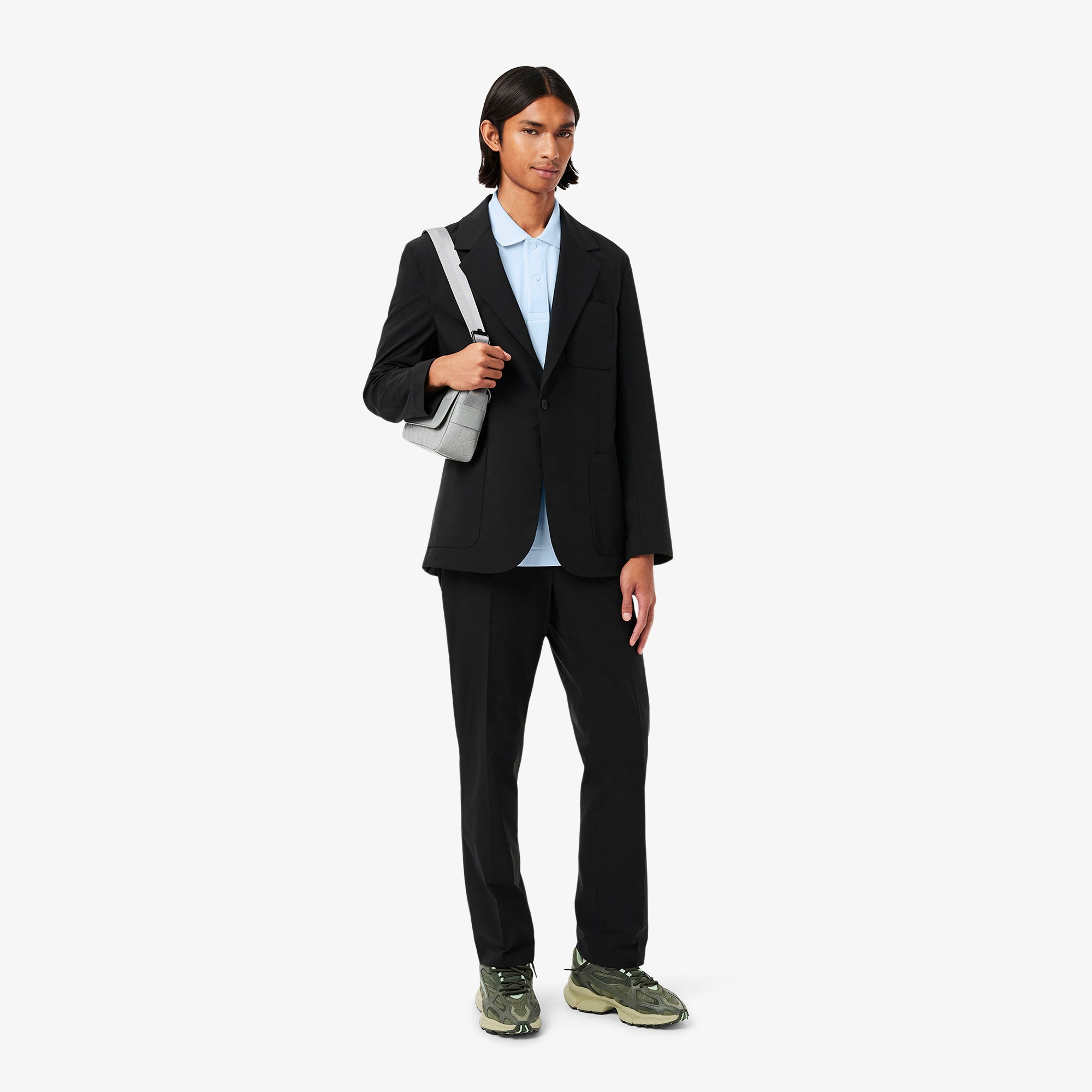 L.12.12 Erkek Classic Fit Açık Mavi Polo