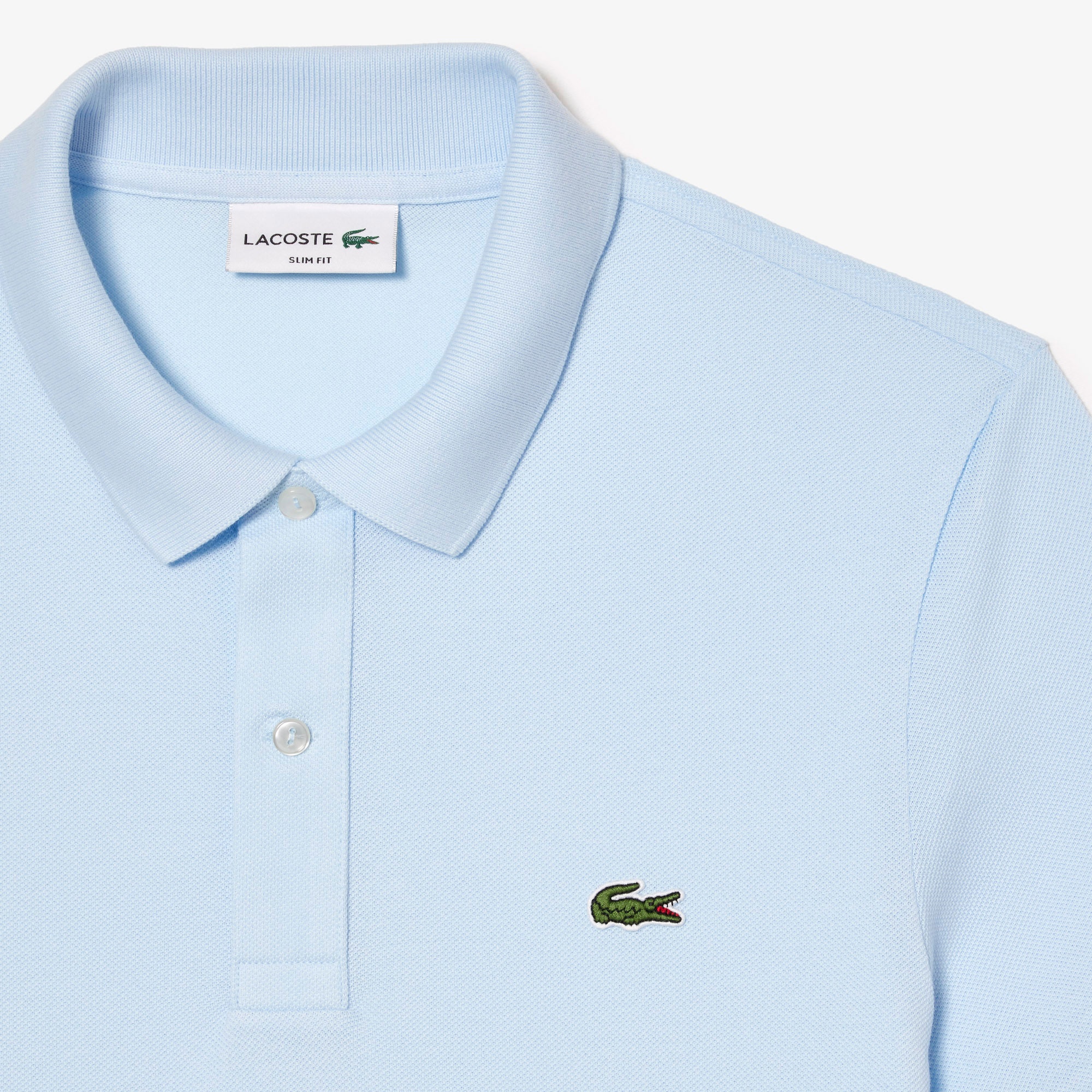 Lacoste L.12.12 Erkek Slim Fit Açık Mavi Polo